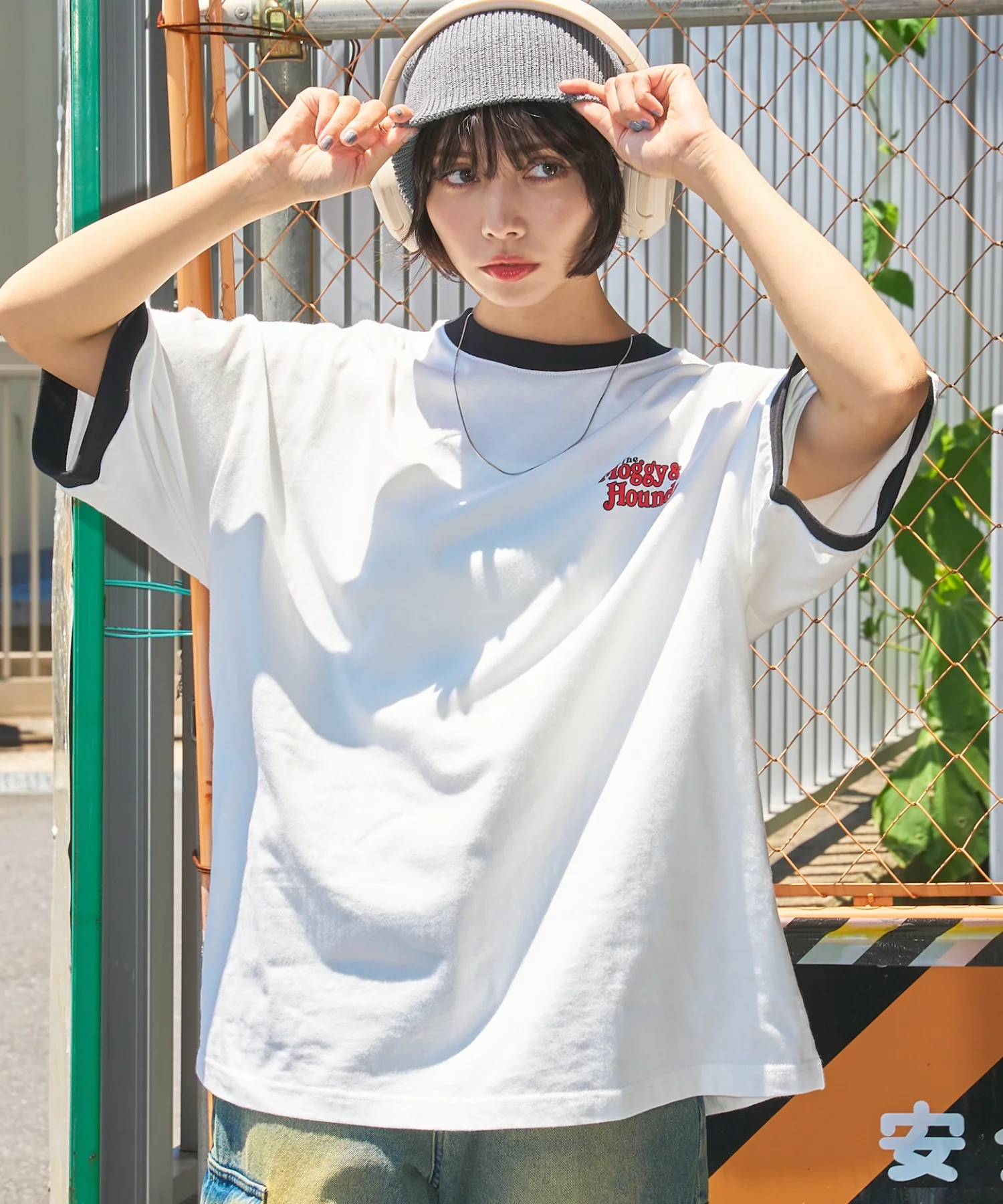 モチーフ刺繍リンガーT - Image 15