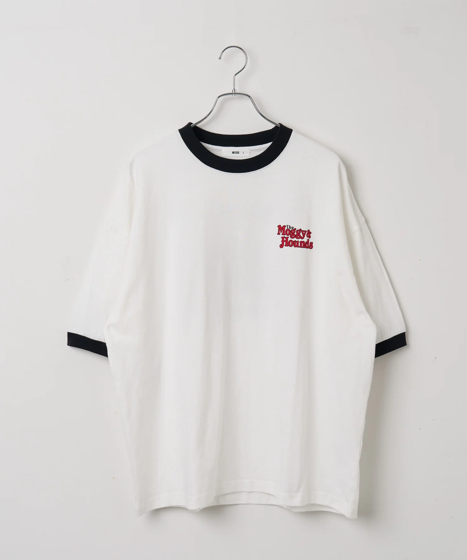 モチーフ刺繍リンガーT - Image 34