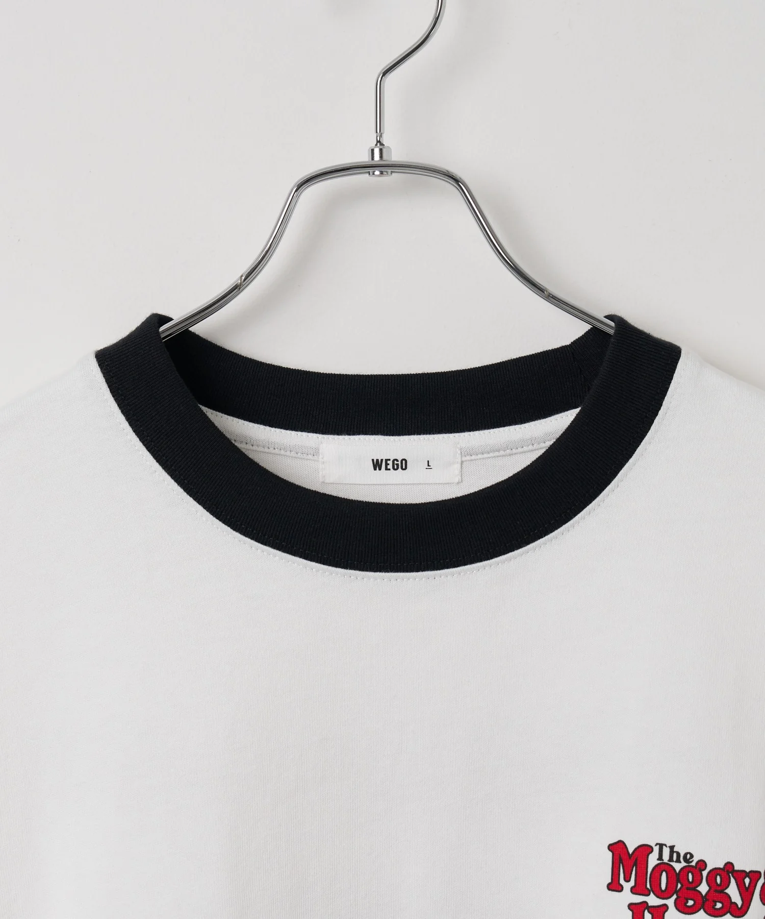 モチーフ刺繍リンガーT - Image 37