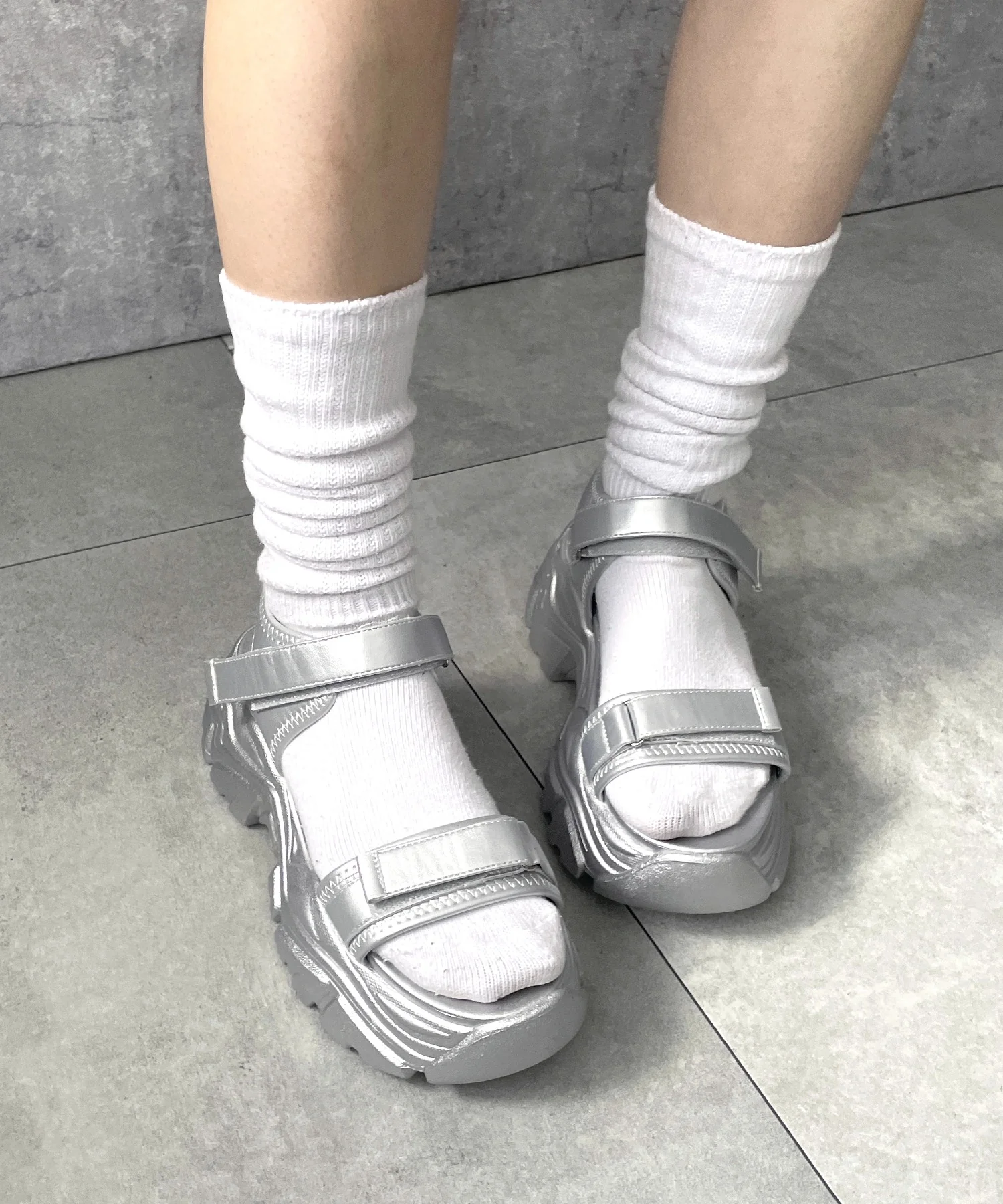 厚底ダッドスポーツサンダル - Image 3