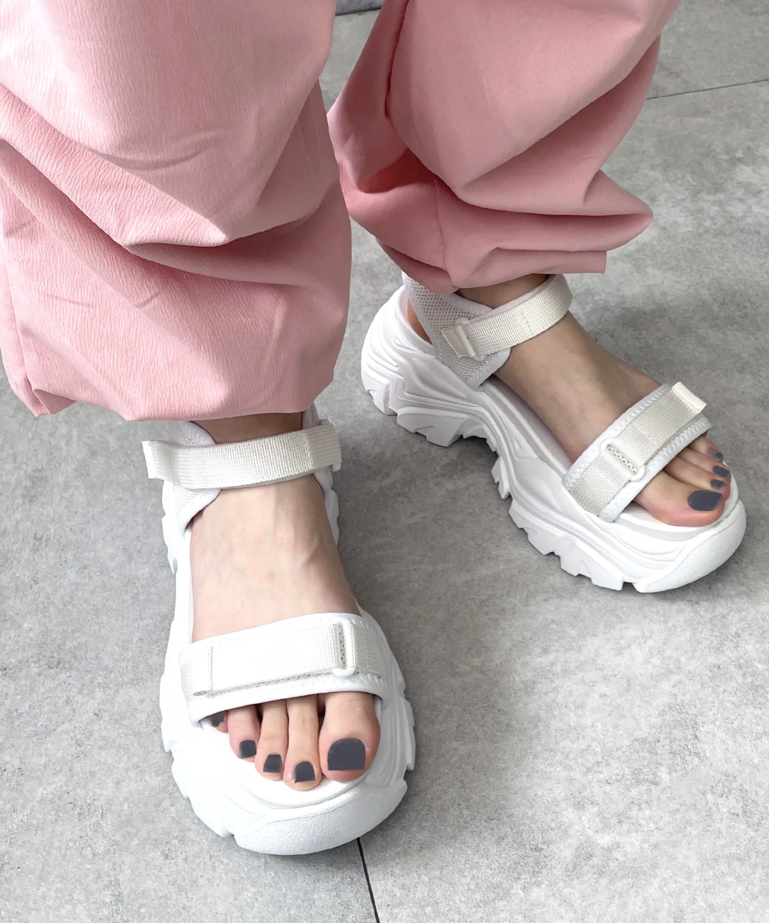 厚底ダッドスポーツサンダル - Image 5