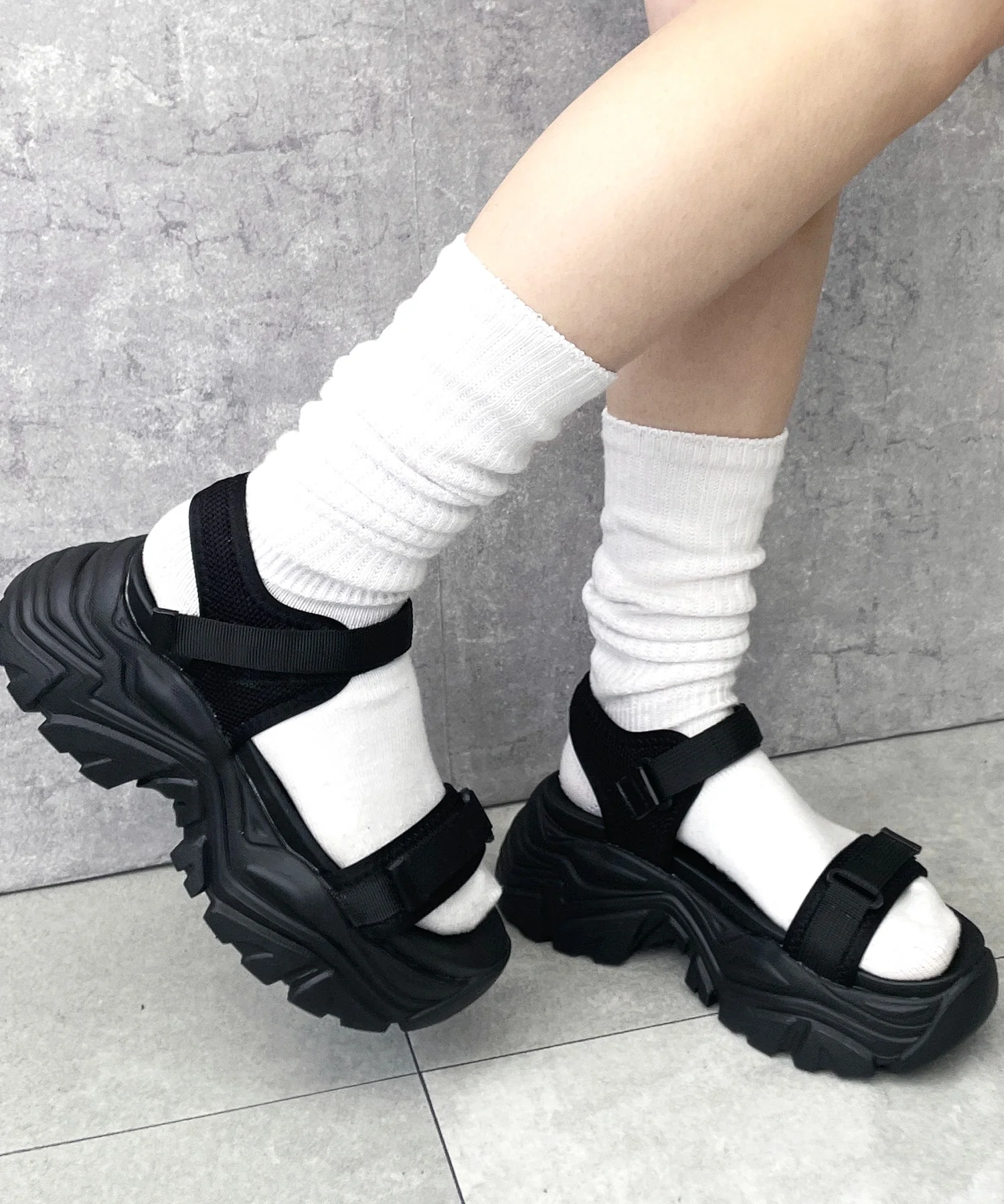 厚底ダッドスポーツサンダル - Image 8