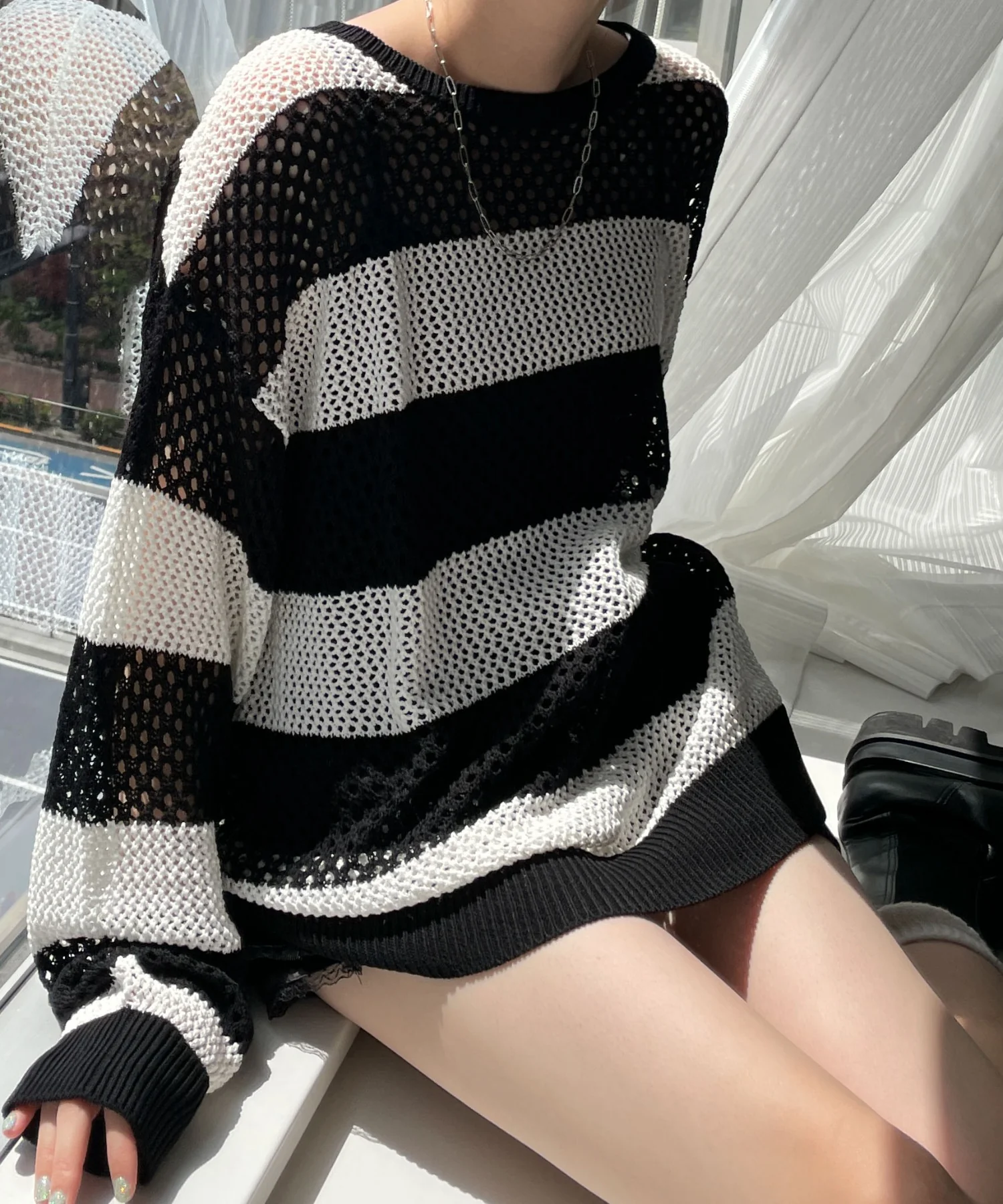 ボーダーニットビッグPO - Image 3