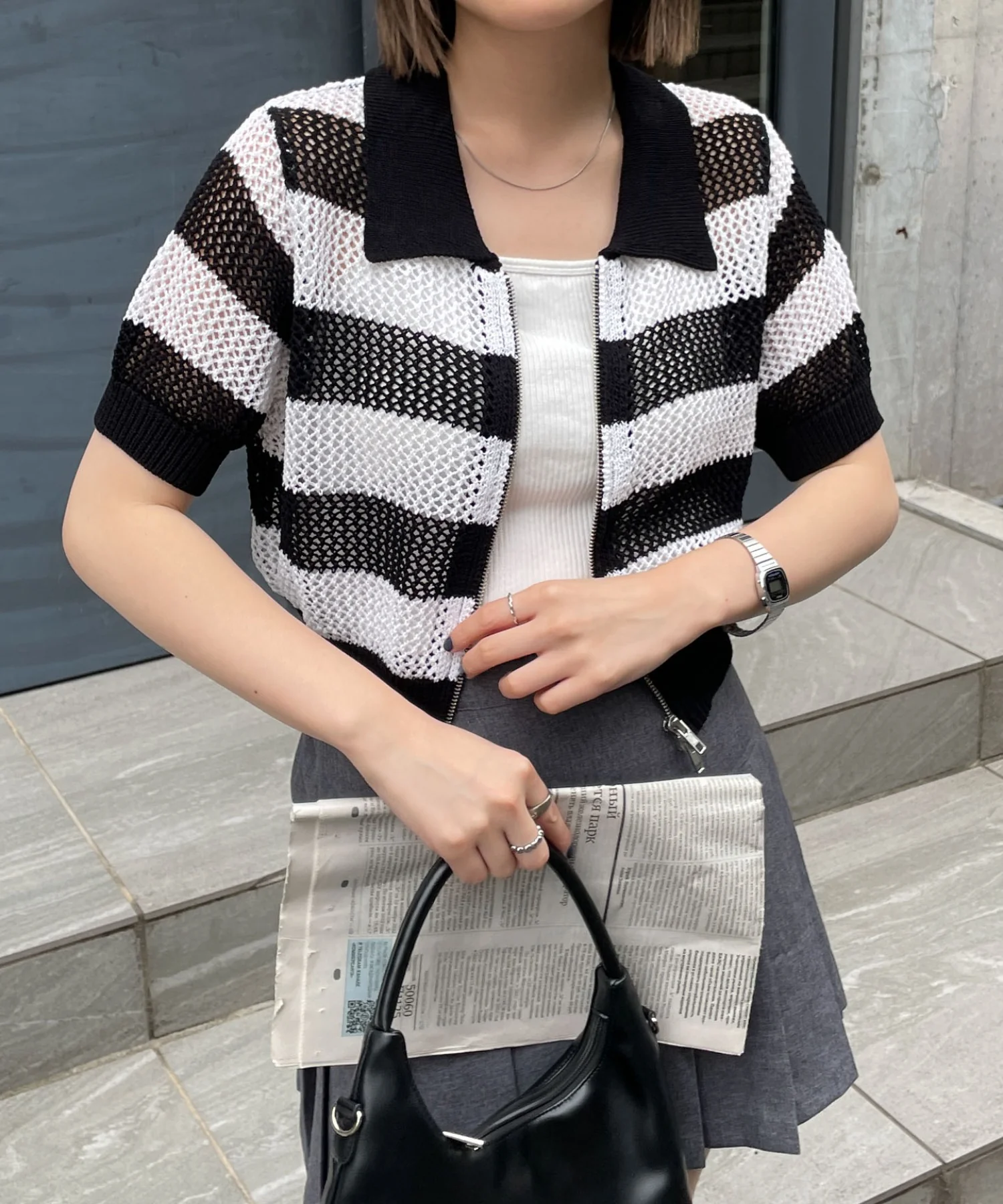 WZIPニットカーデ - Image 11