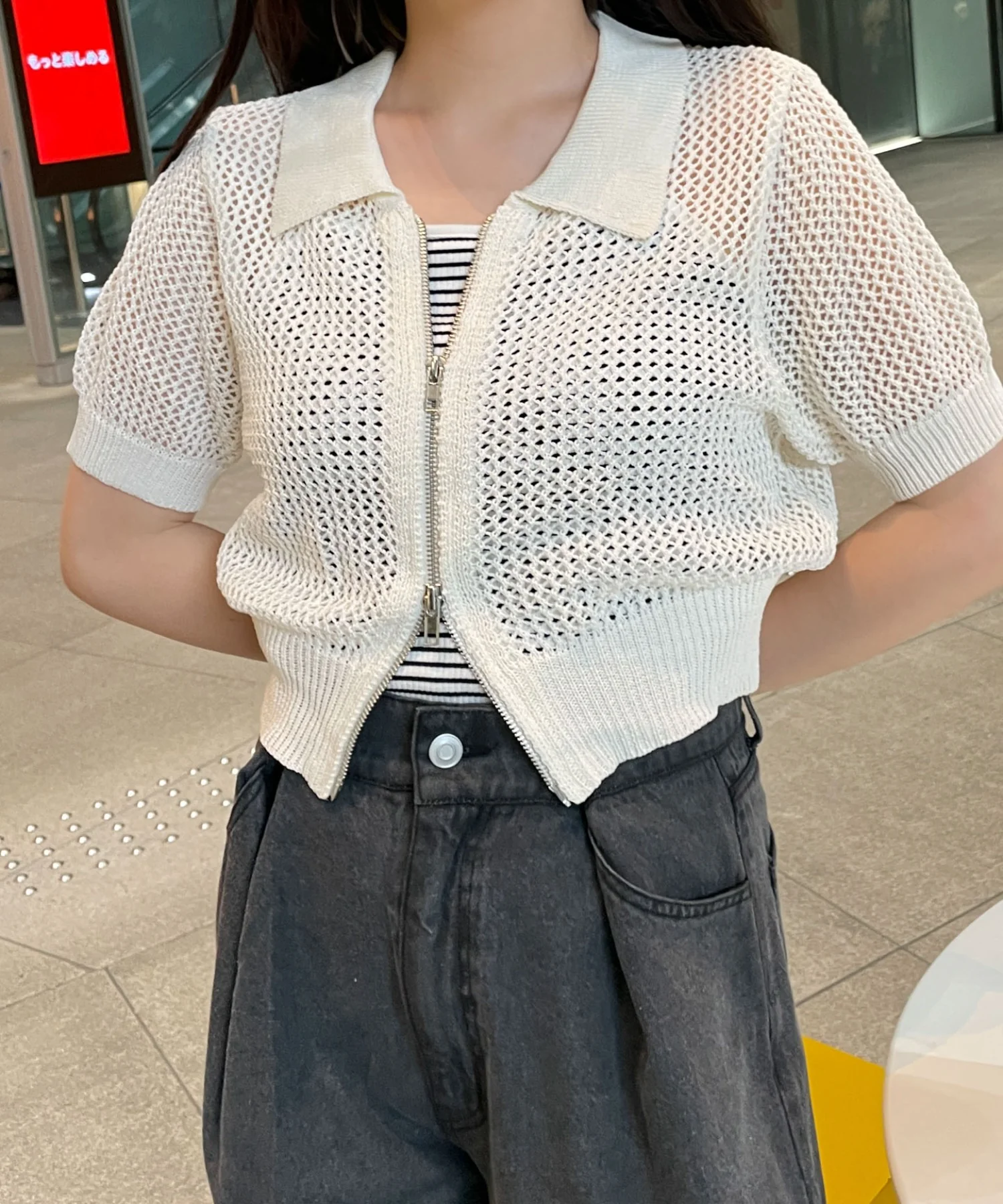 WZIPニットカーデ - Image 16