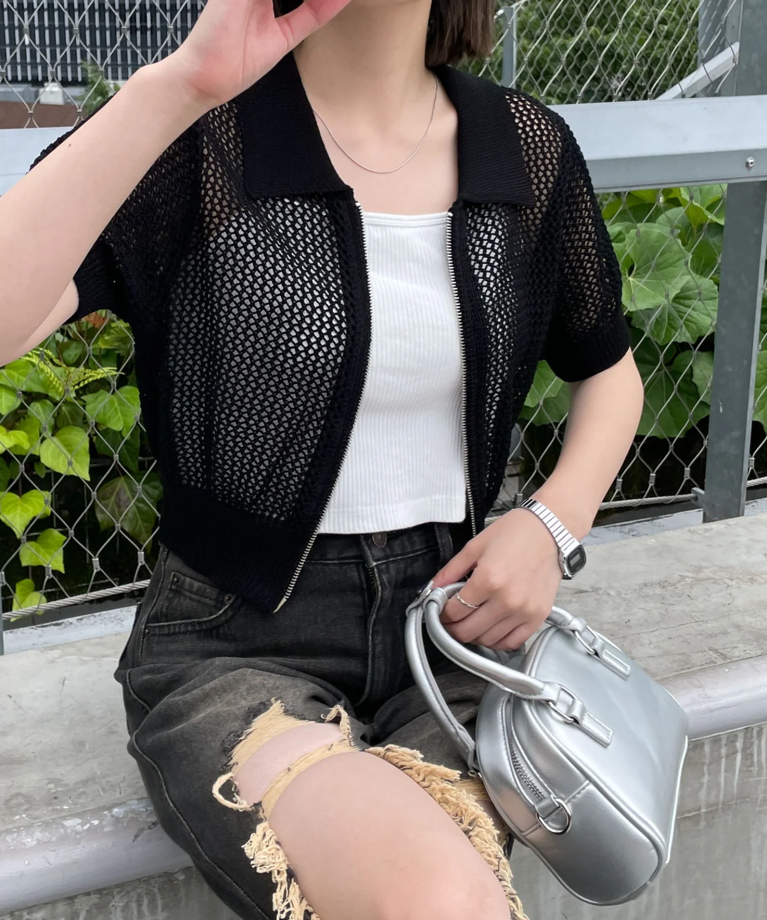 WZIPニットカーデ - Image 3