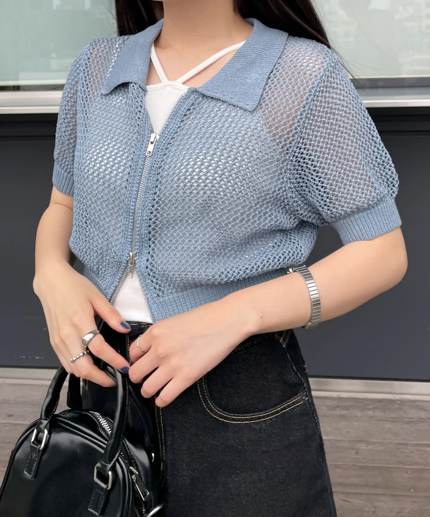 WZIPニットカーデ - Image 4