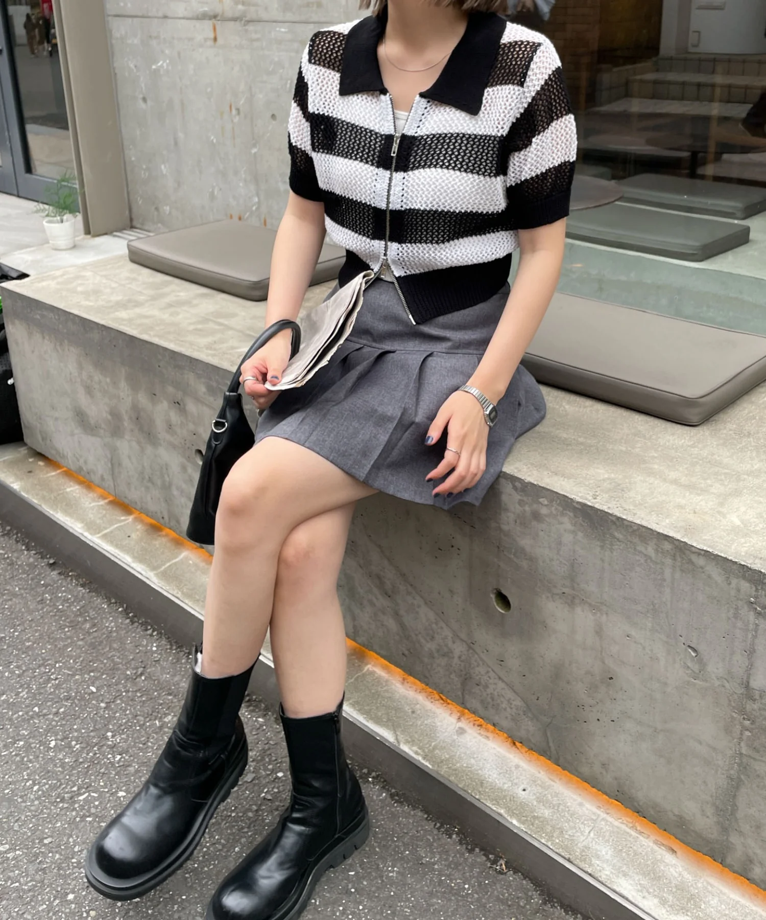 WZIPニットカーデ - Image 5