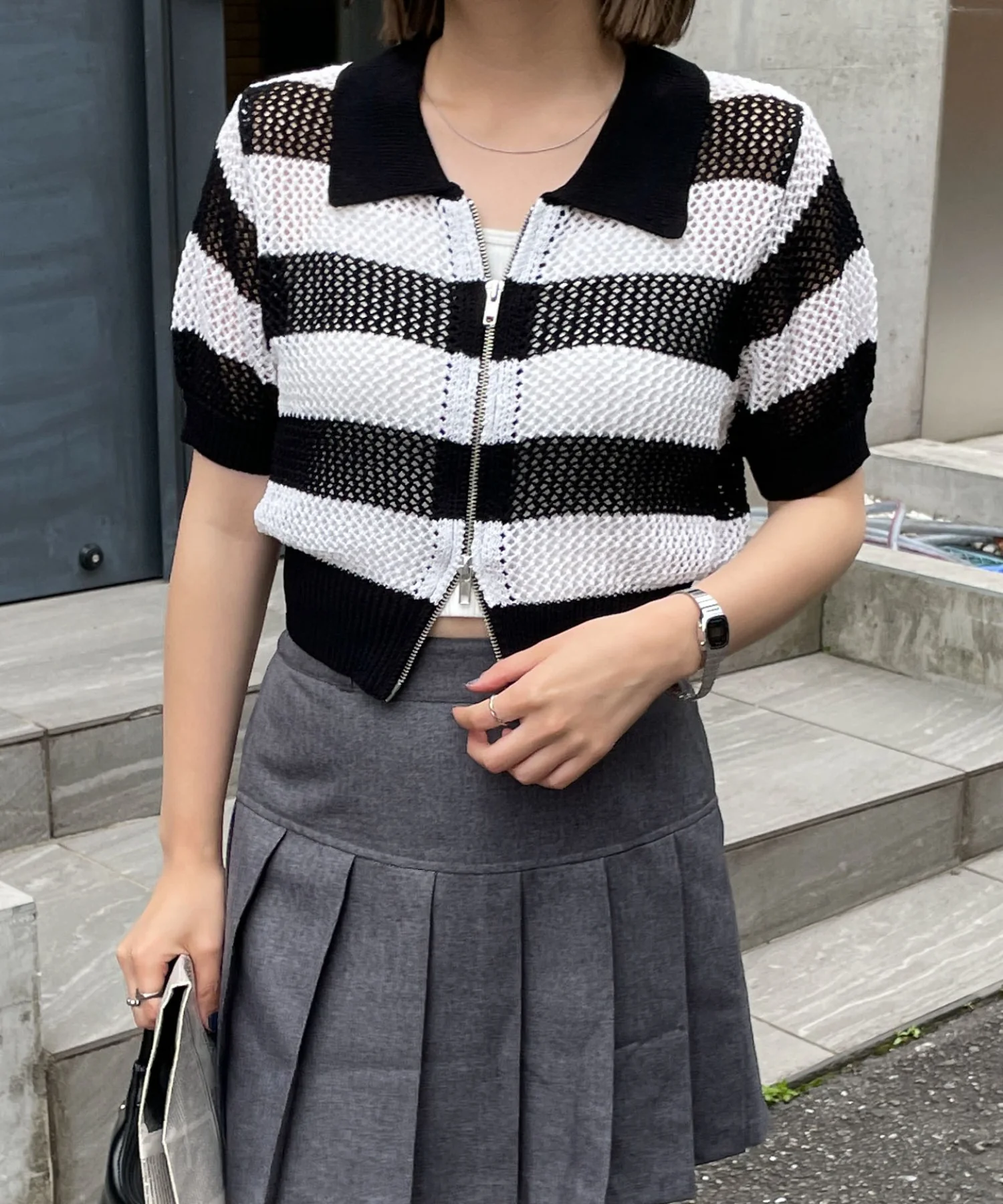 WZIPニットカーデ - Image 9