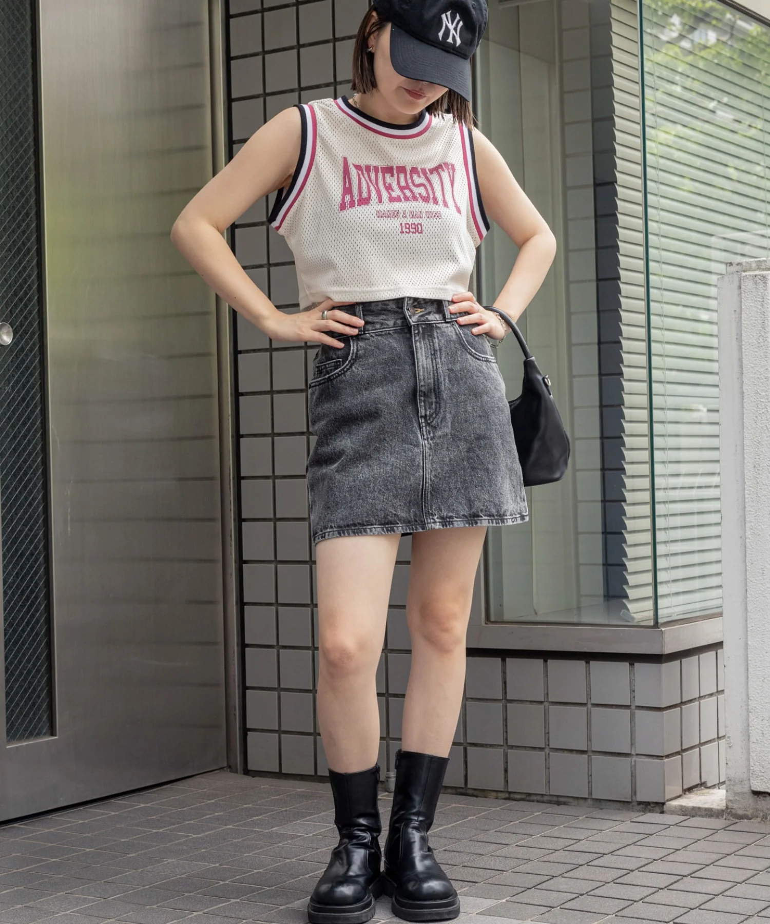 ロゴプリントメッシュタンク - Image 3