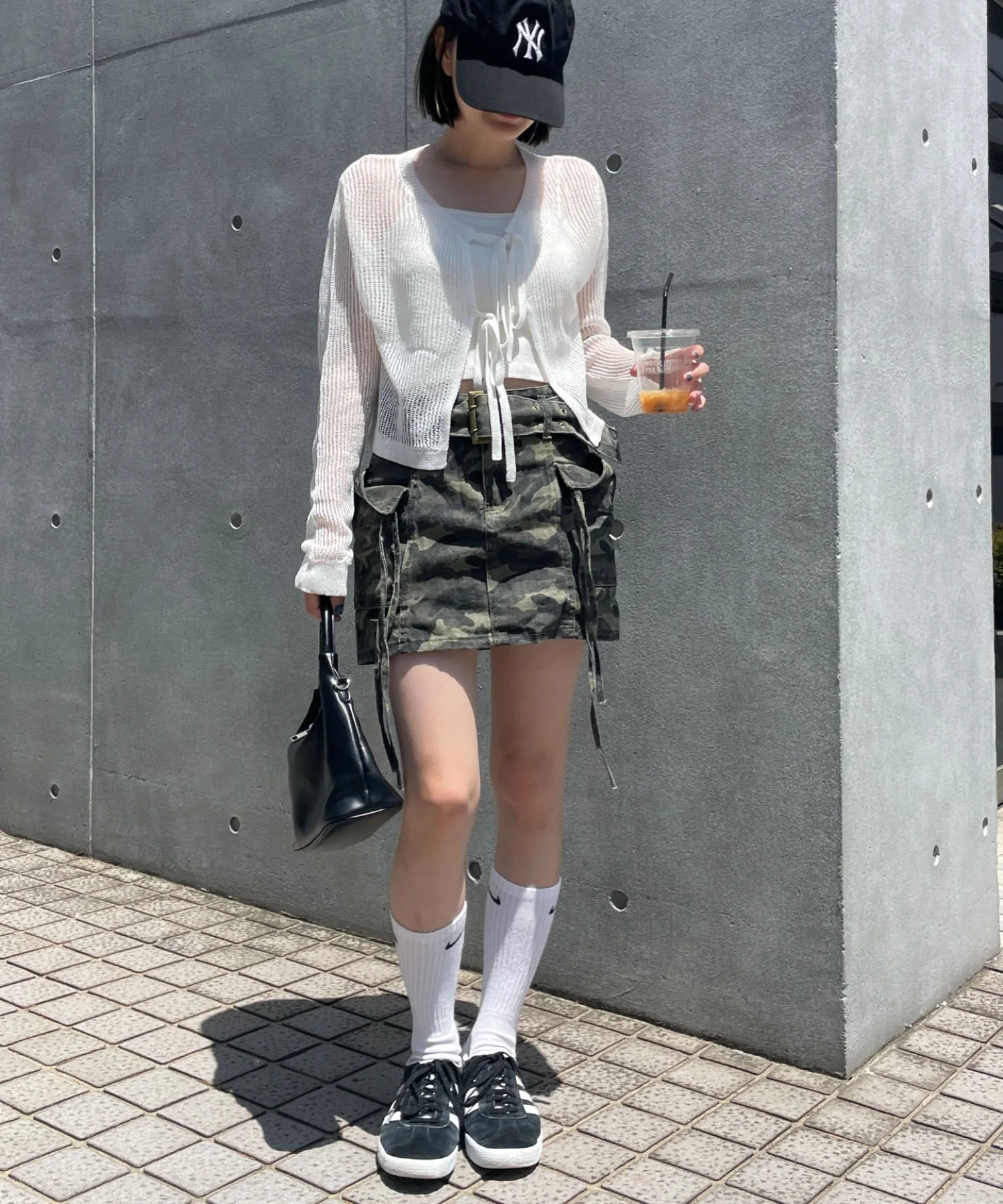 スパンコールメッシュニットカーデ - Image 3