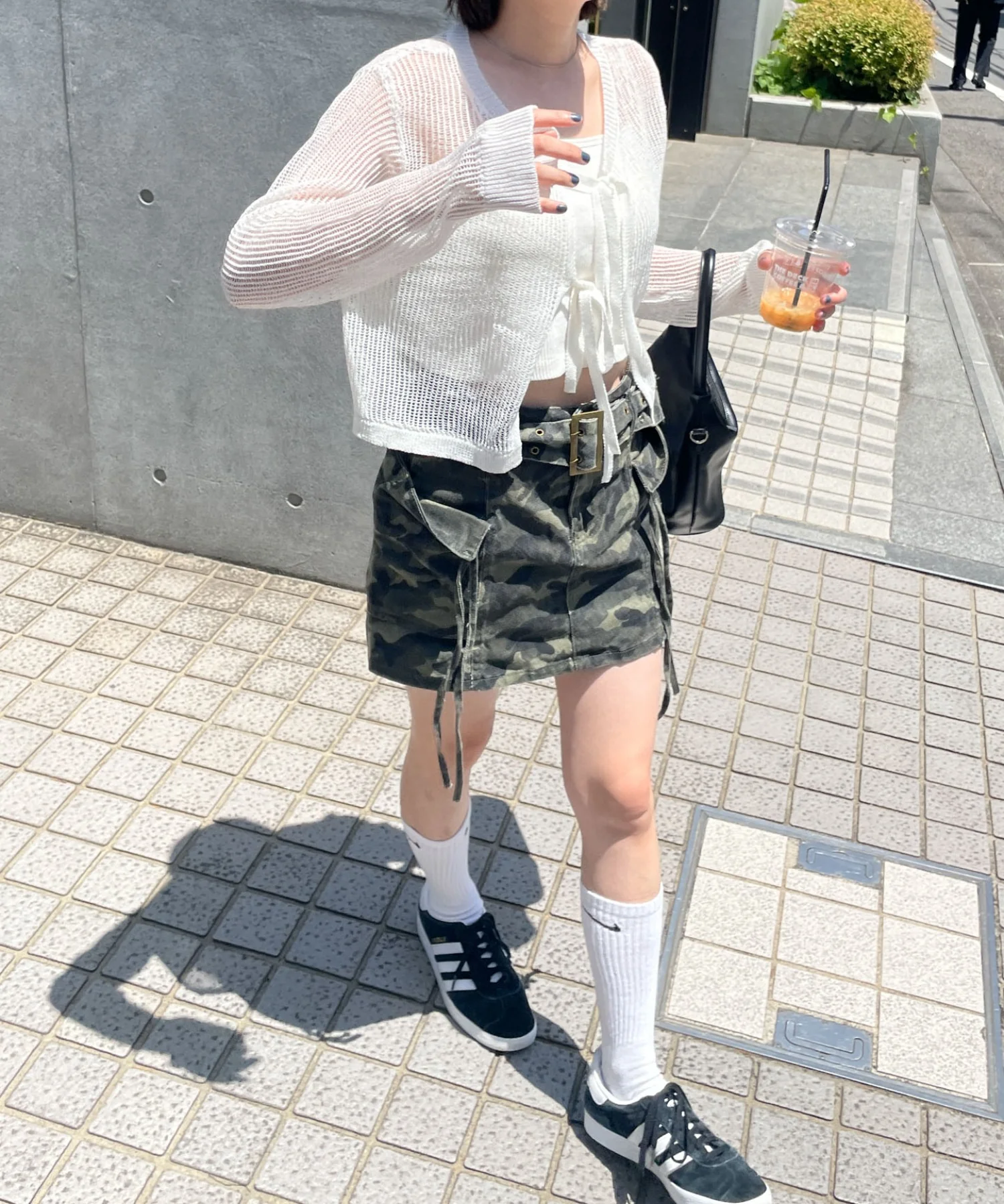 スパンコールメッシュニットカーデ - Image 9