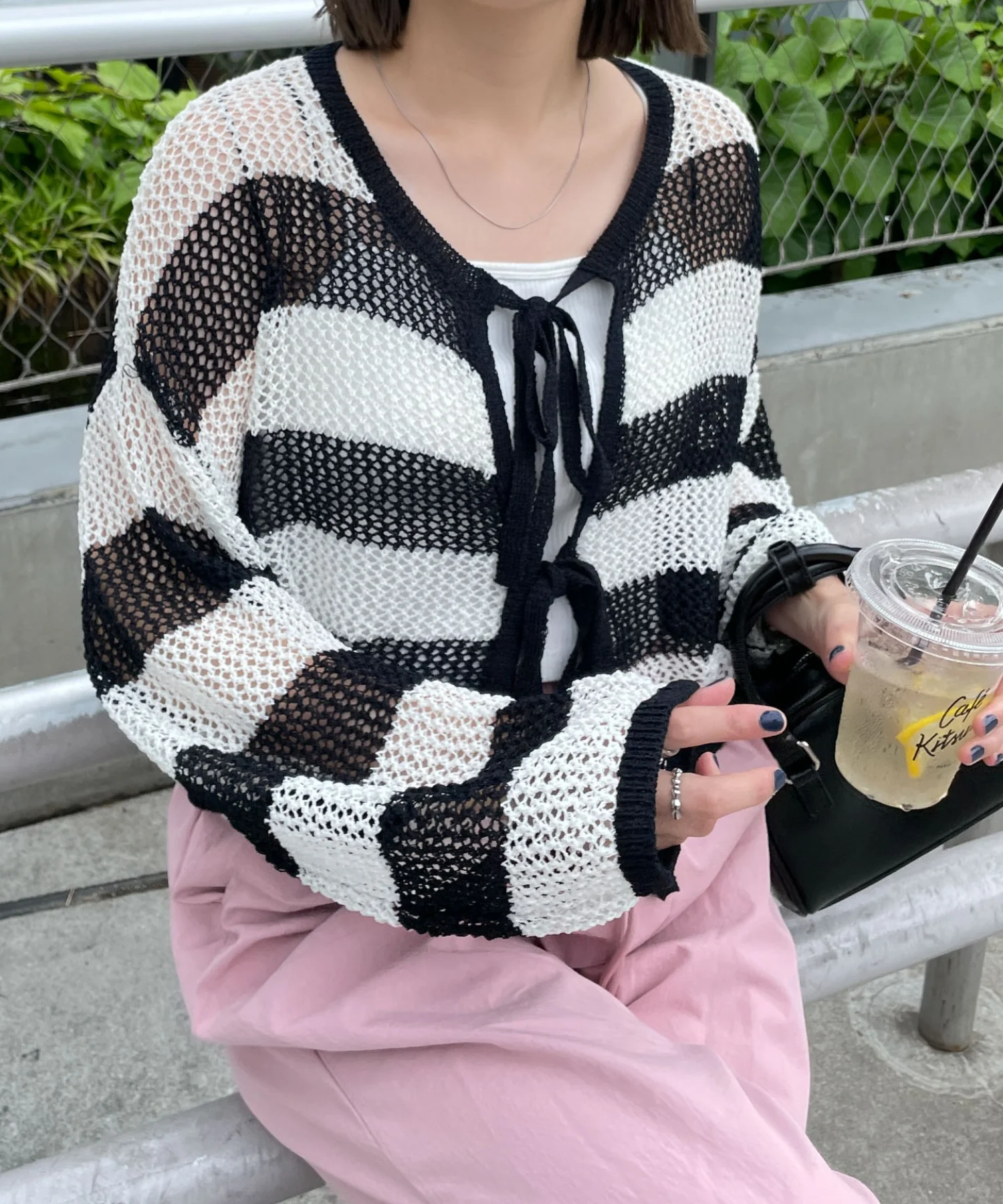 メッシュニットカーデ - Image 10
