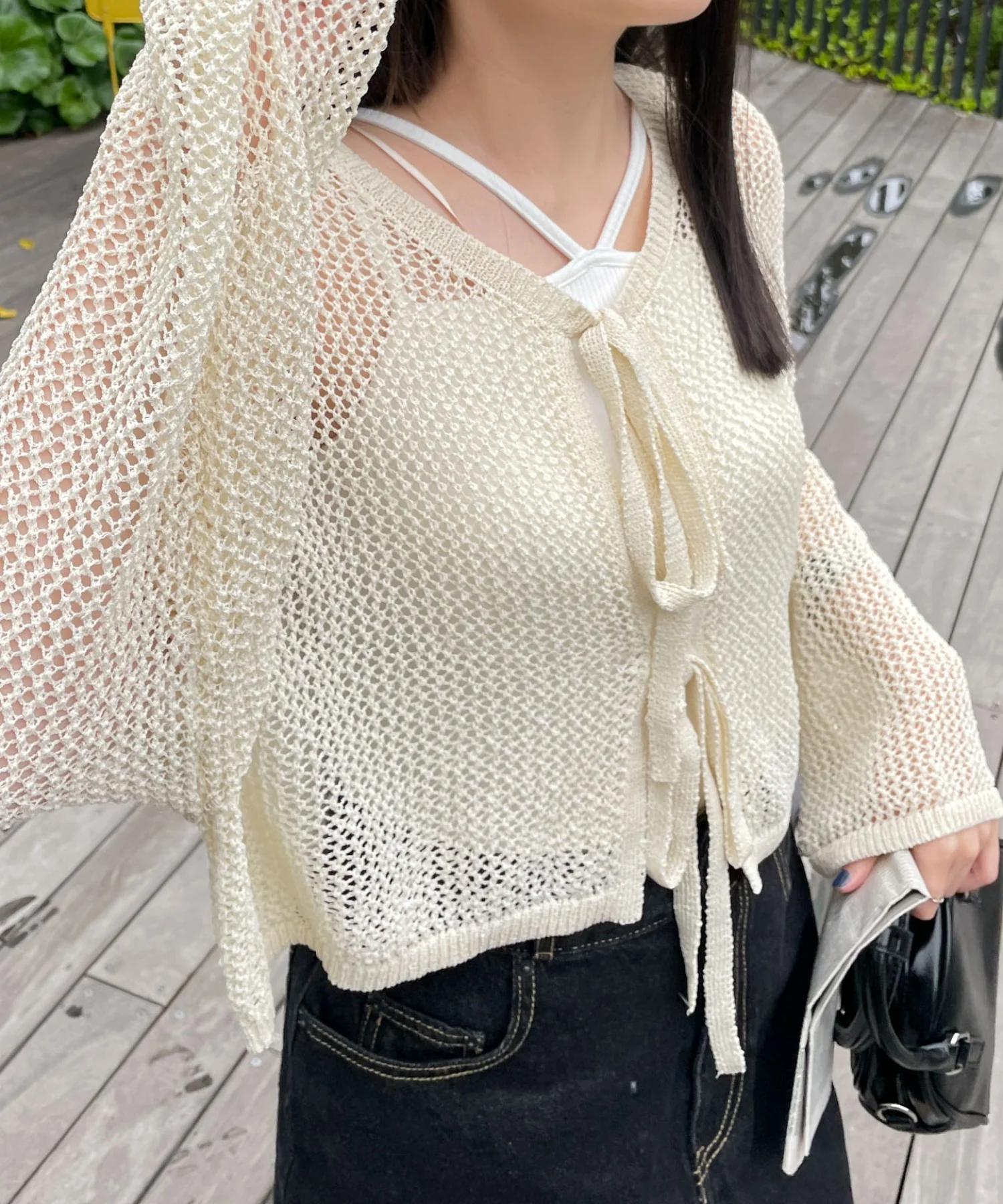 メッシュニットカーデ - Image 16