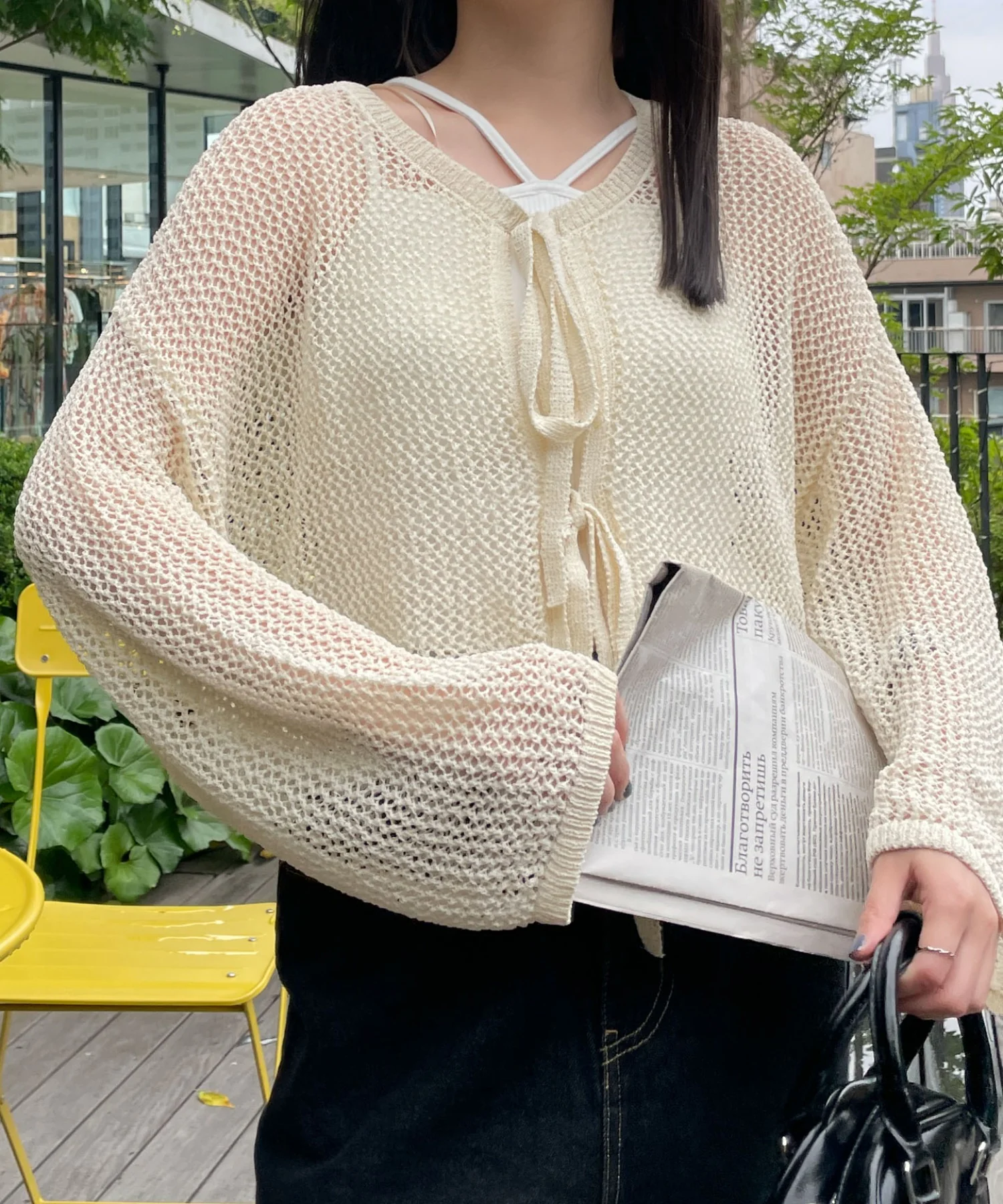 メッシュニットカーデ - Image 17