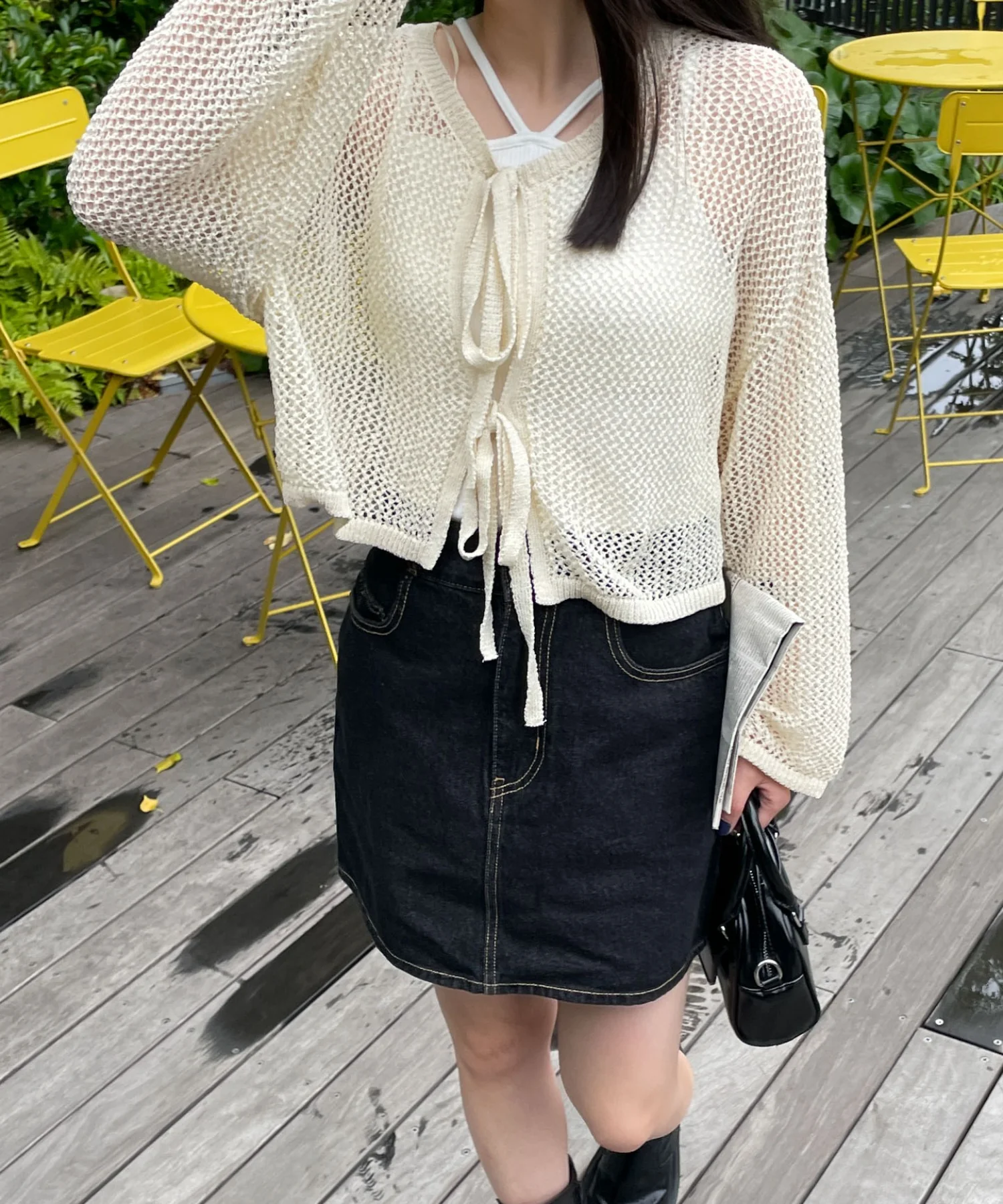 メッシュニットカーデ - Image 18
