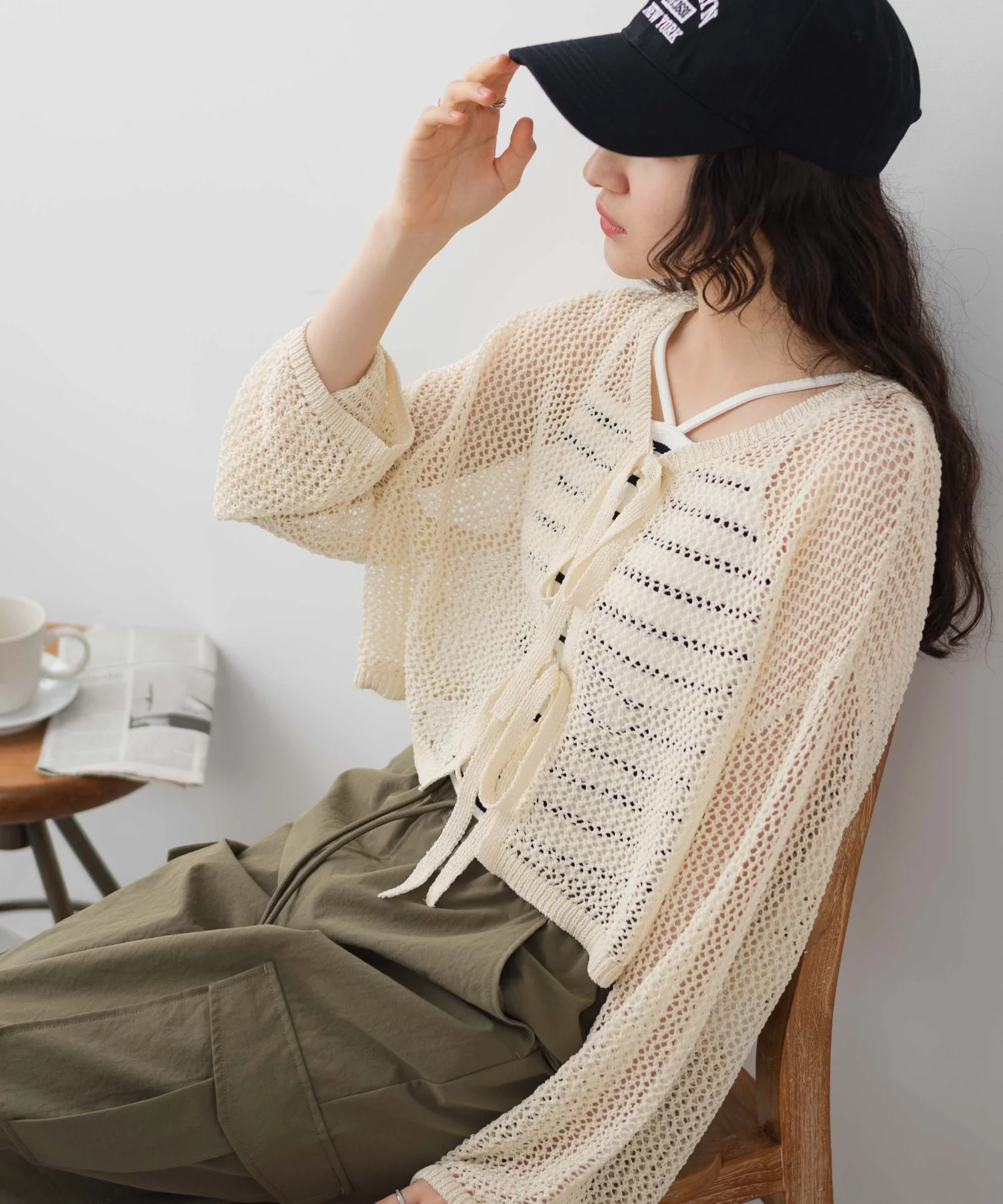 メッシュニットカーデ - Image 19