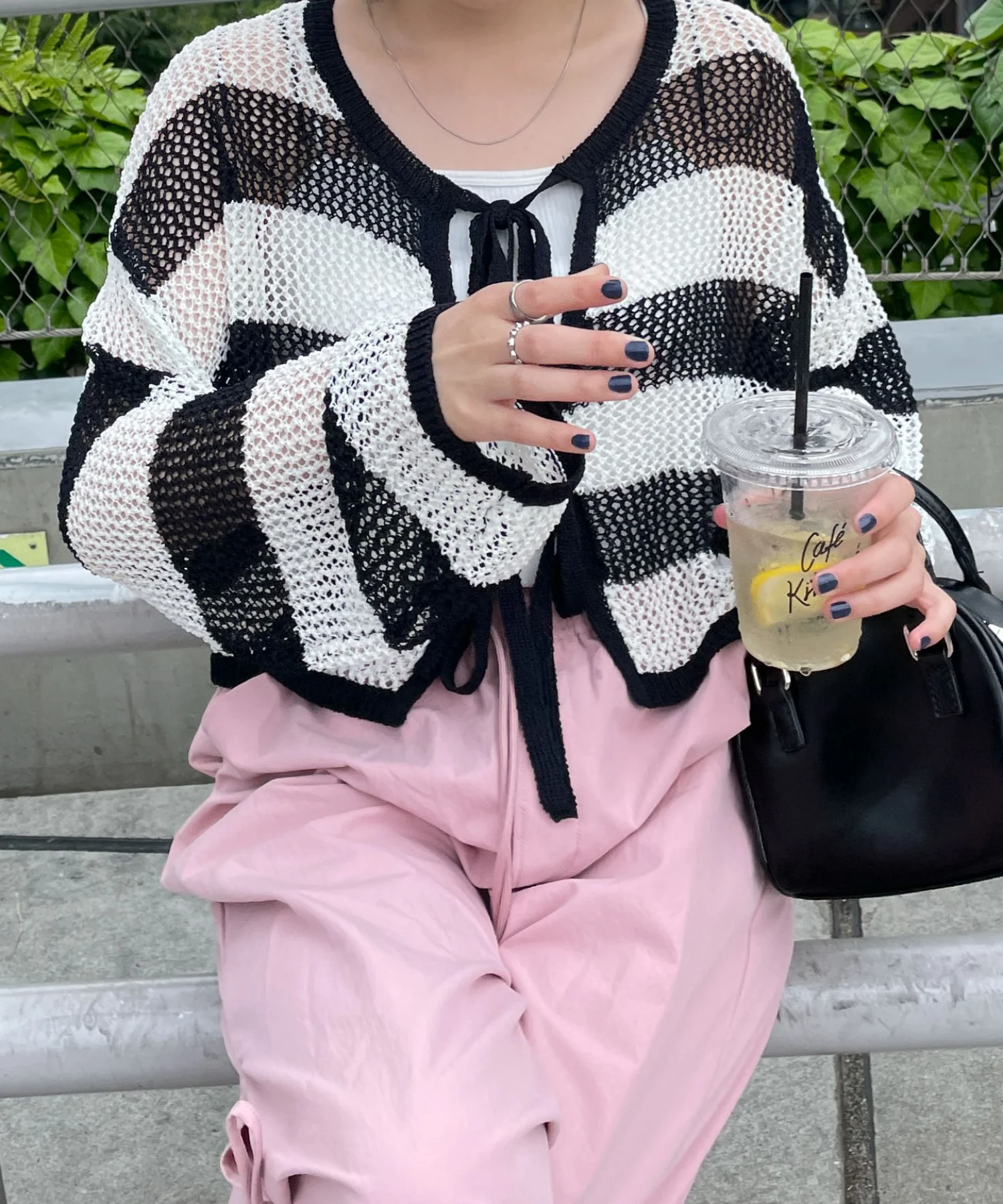 メッシュニットカーデ - Image 9