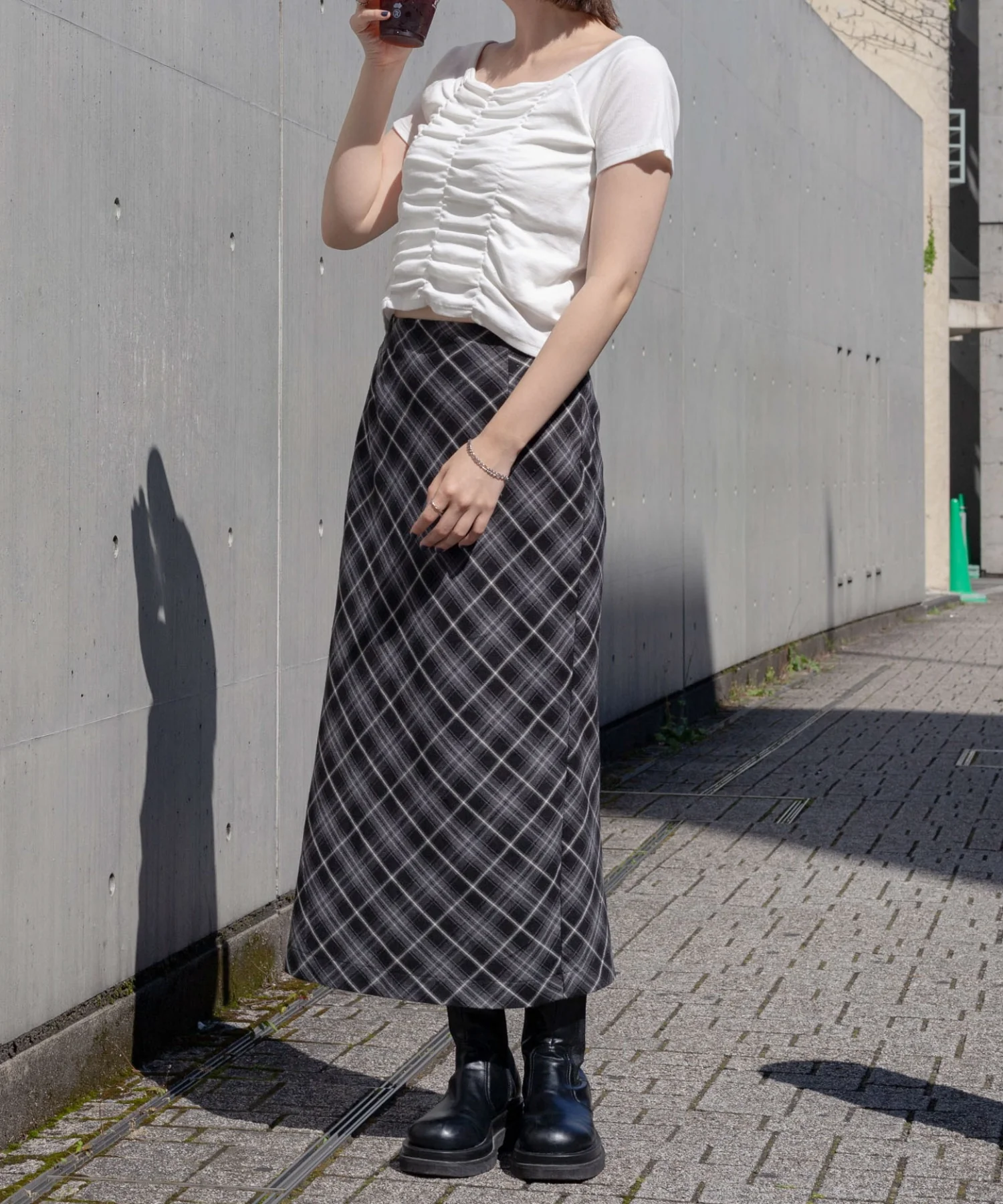 2WAYシャーリングオフショルT - Image 3