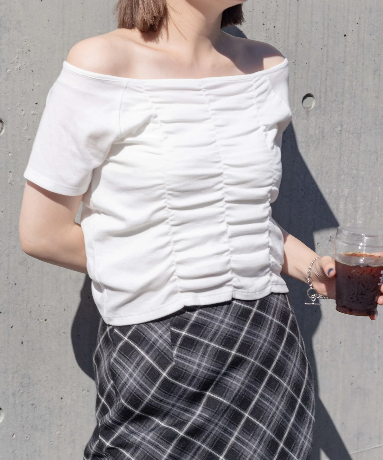 2WAYシャーリングオフショルT - Image 8