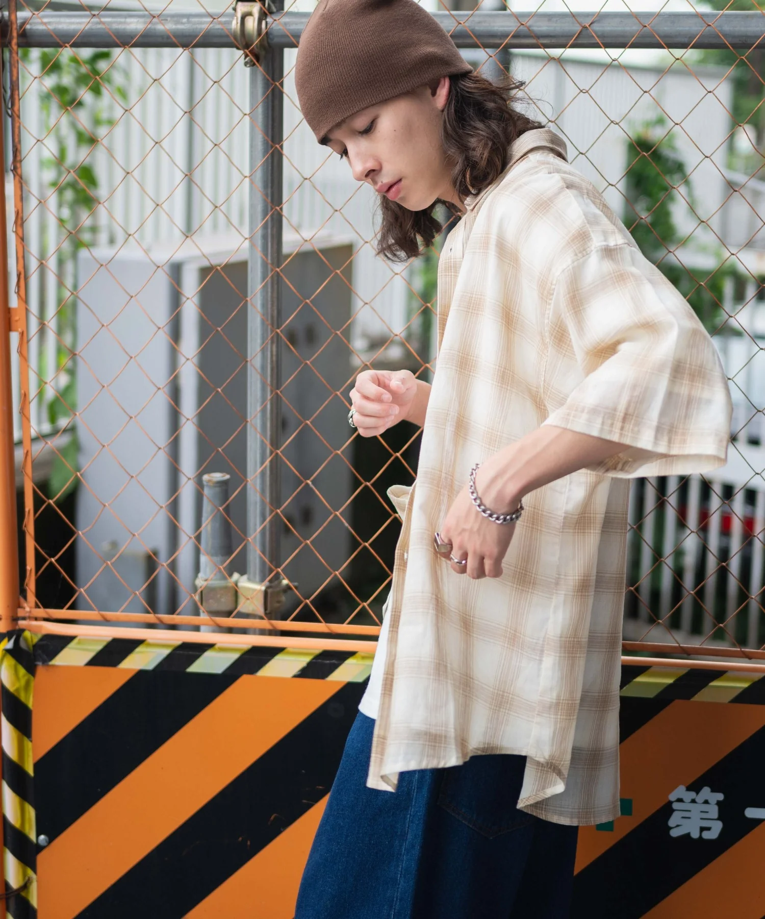 チェックシアーガーゼシャツ - Image 17