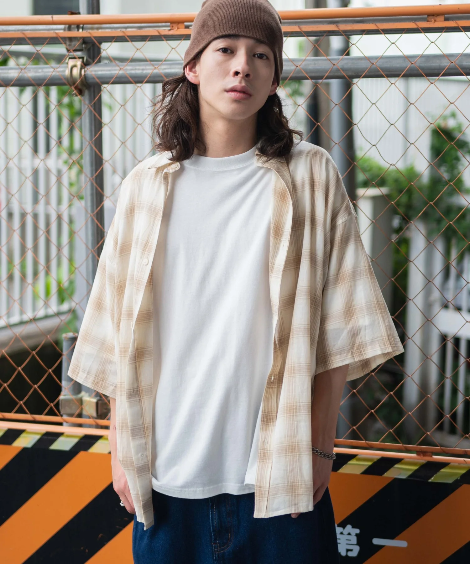 チェックシアーガーゼシャツ - Image 19