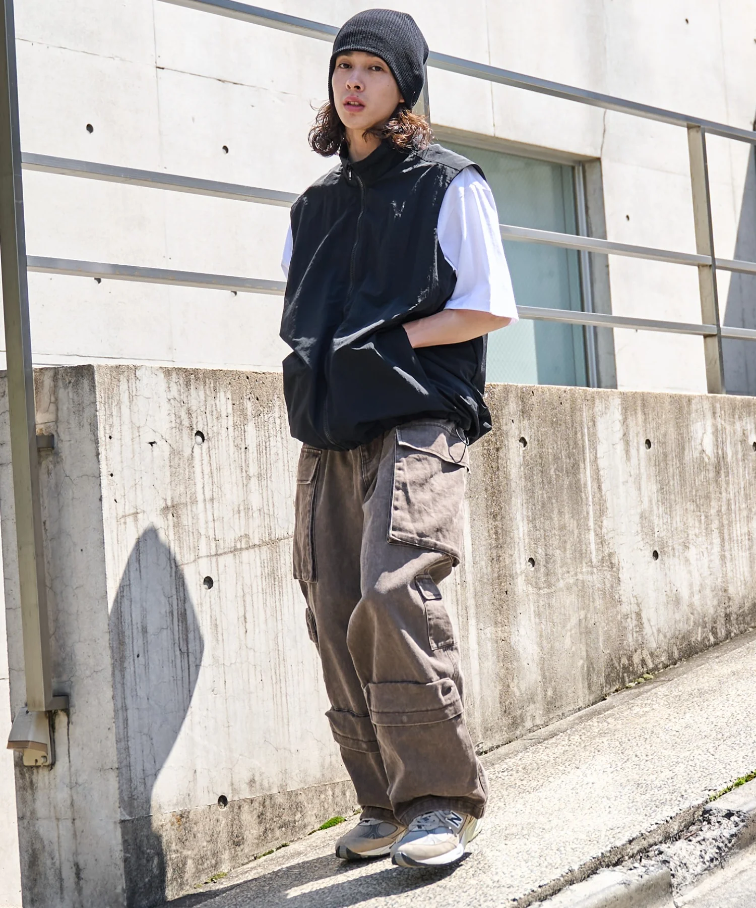 マルチポケットワイドカーゴパンツ - Image 20