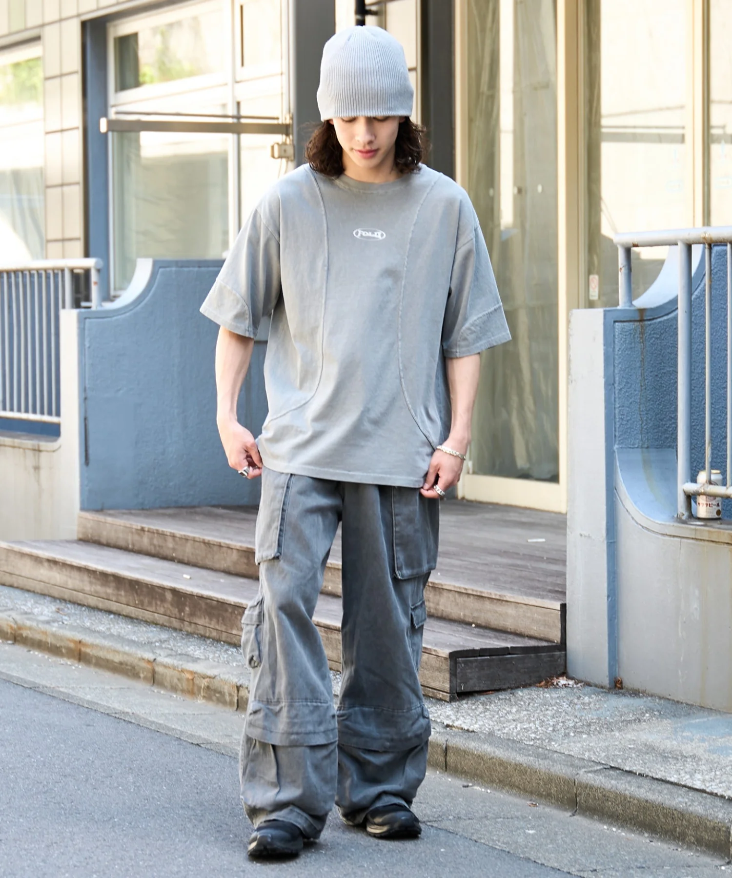 マルチポケットワイドカーゴパンツ - Image 33