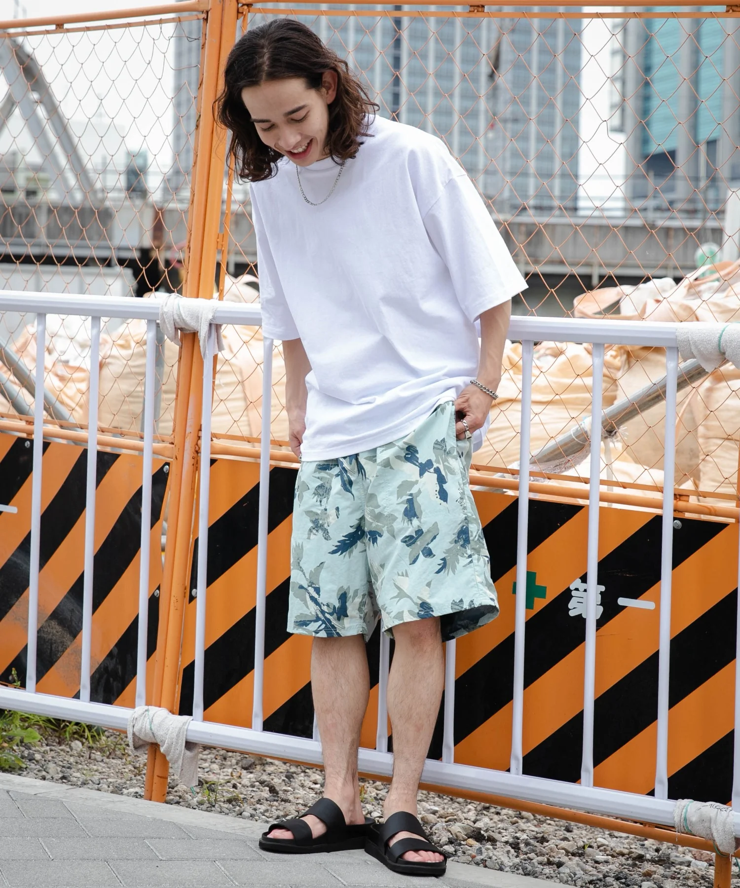 パターンナイロンイージーショーツ - Image 25