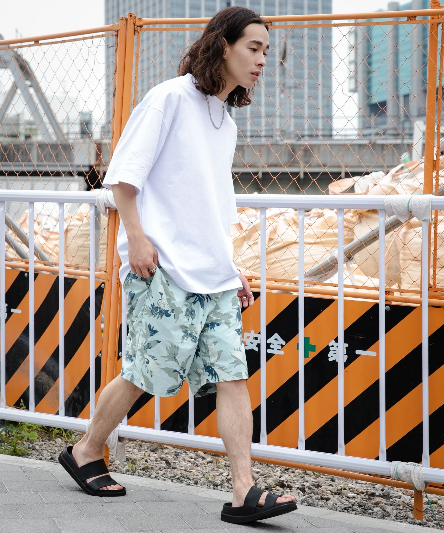 パターンナイロンイージーショーツ - Image 8