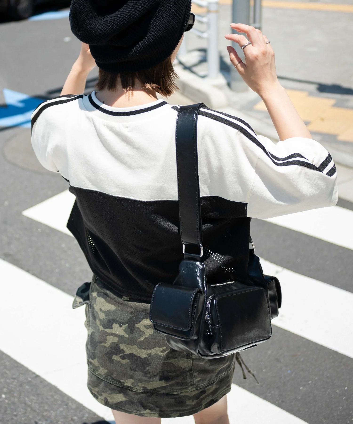 2ライン切り替えメッシュショートT - Image 13
