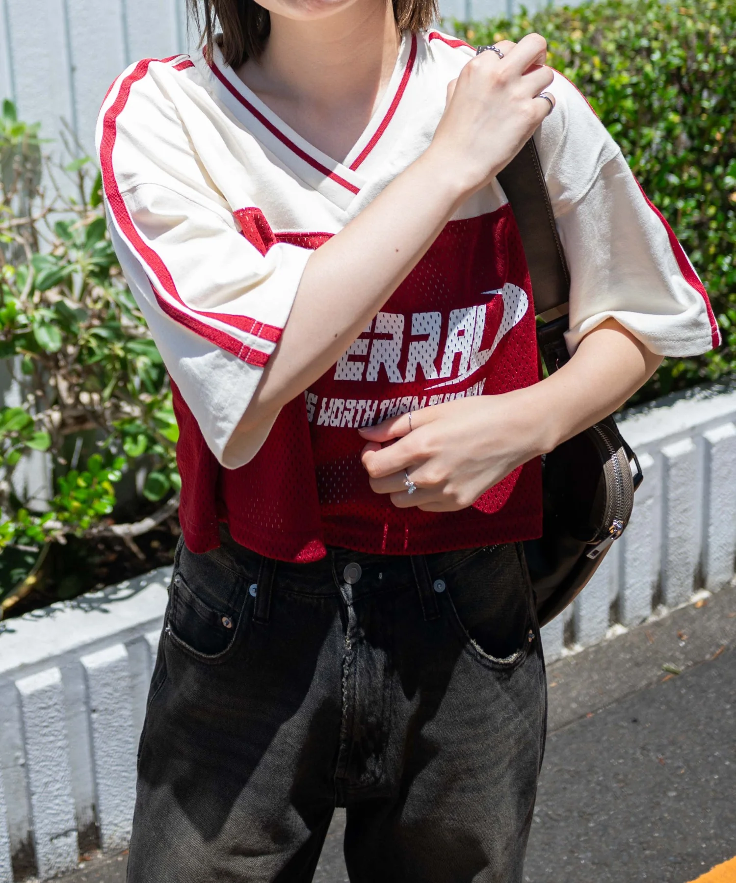 2ライン切り替えメッシュショートT - Image 8