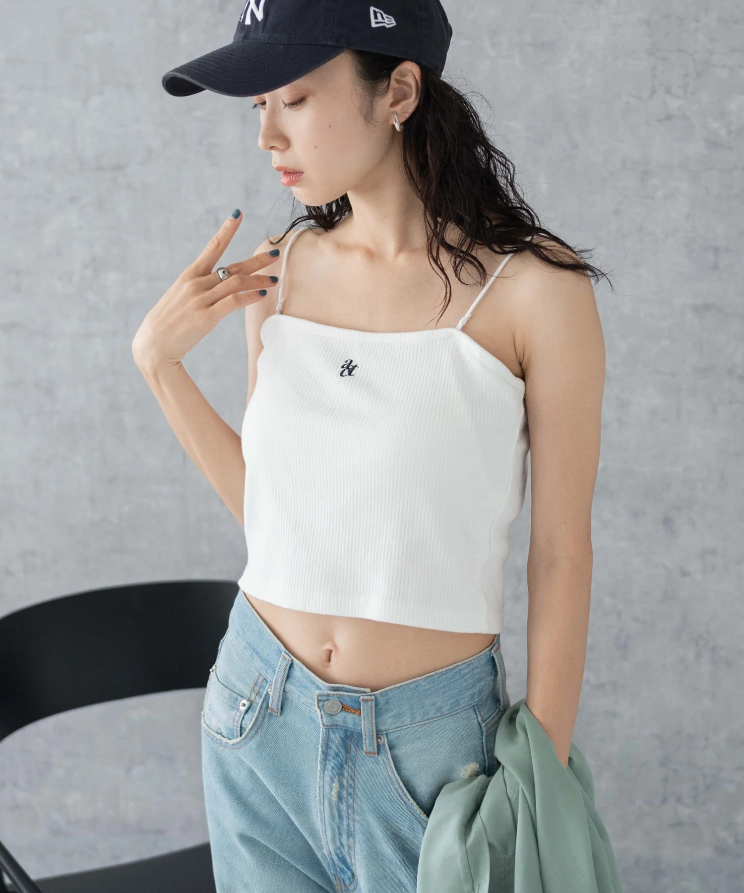 なちゅ盛れショートワンポイントキャミ - Image 10