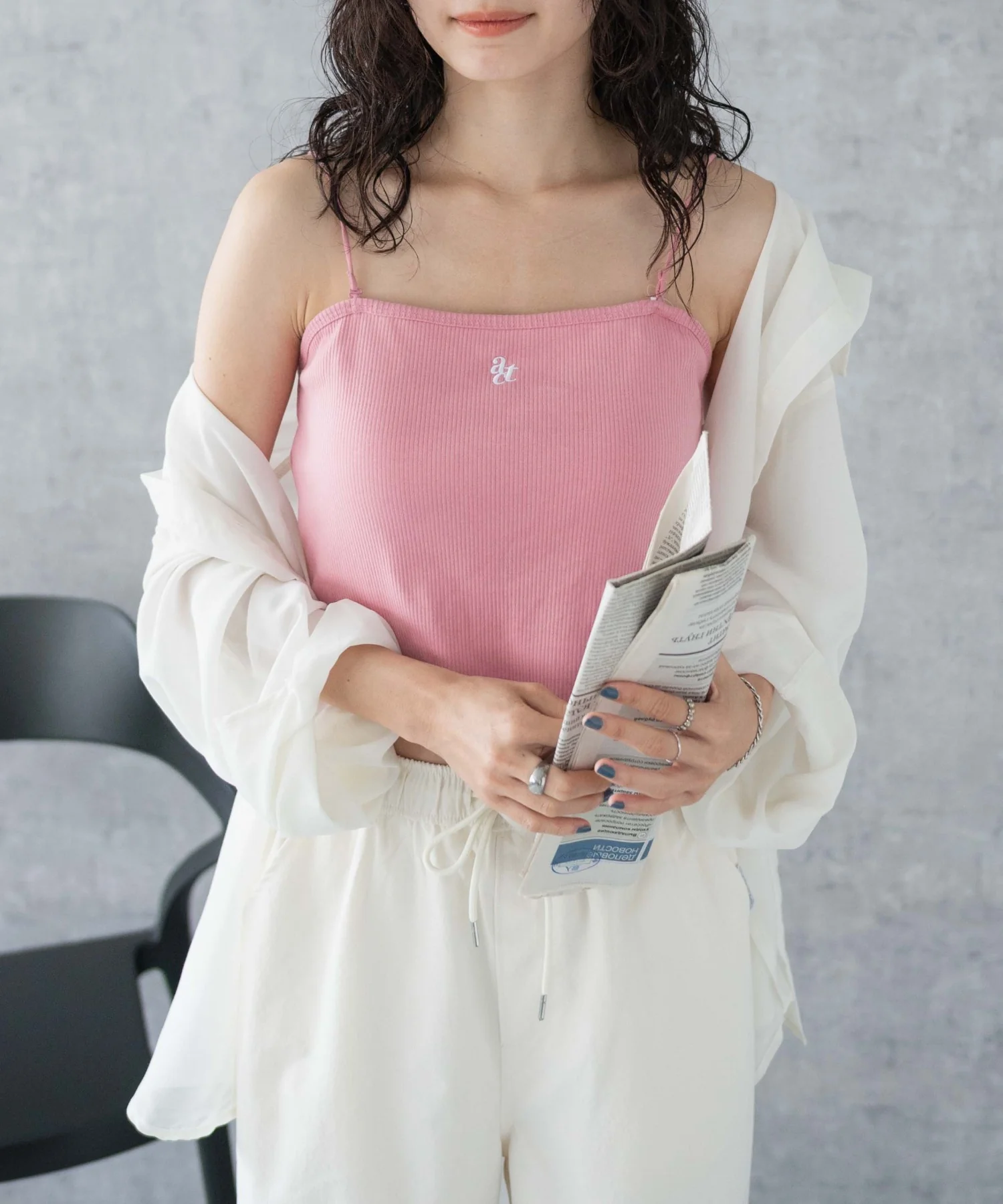 なちゅ盛れショートワンポイントキャミ - Image 3