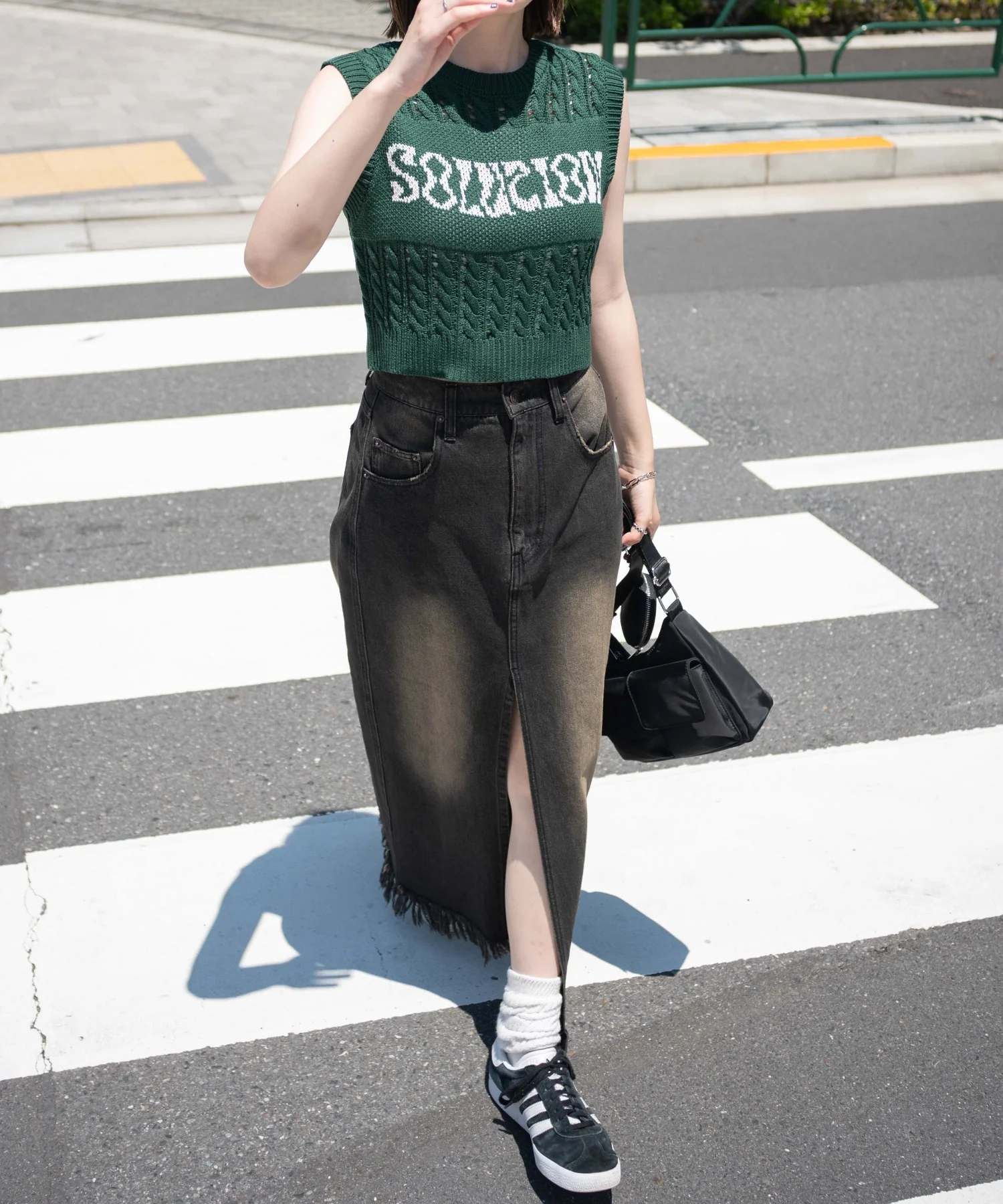 ロゴケーブルメッシュベスト - Image 8