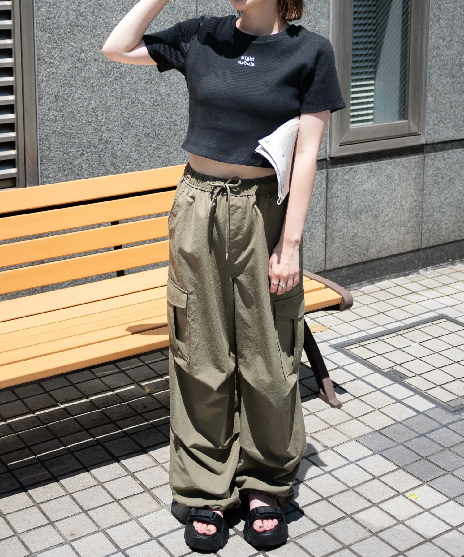 ワンポイントデザインリブT - Image 4