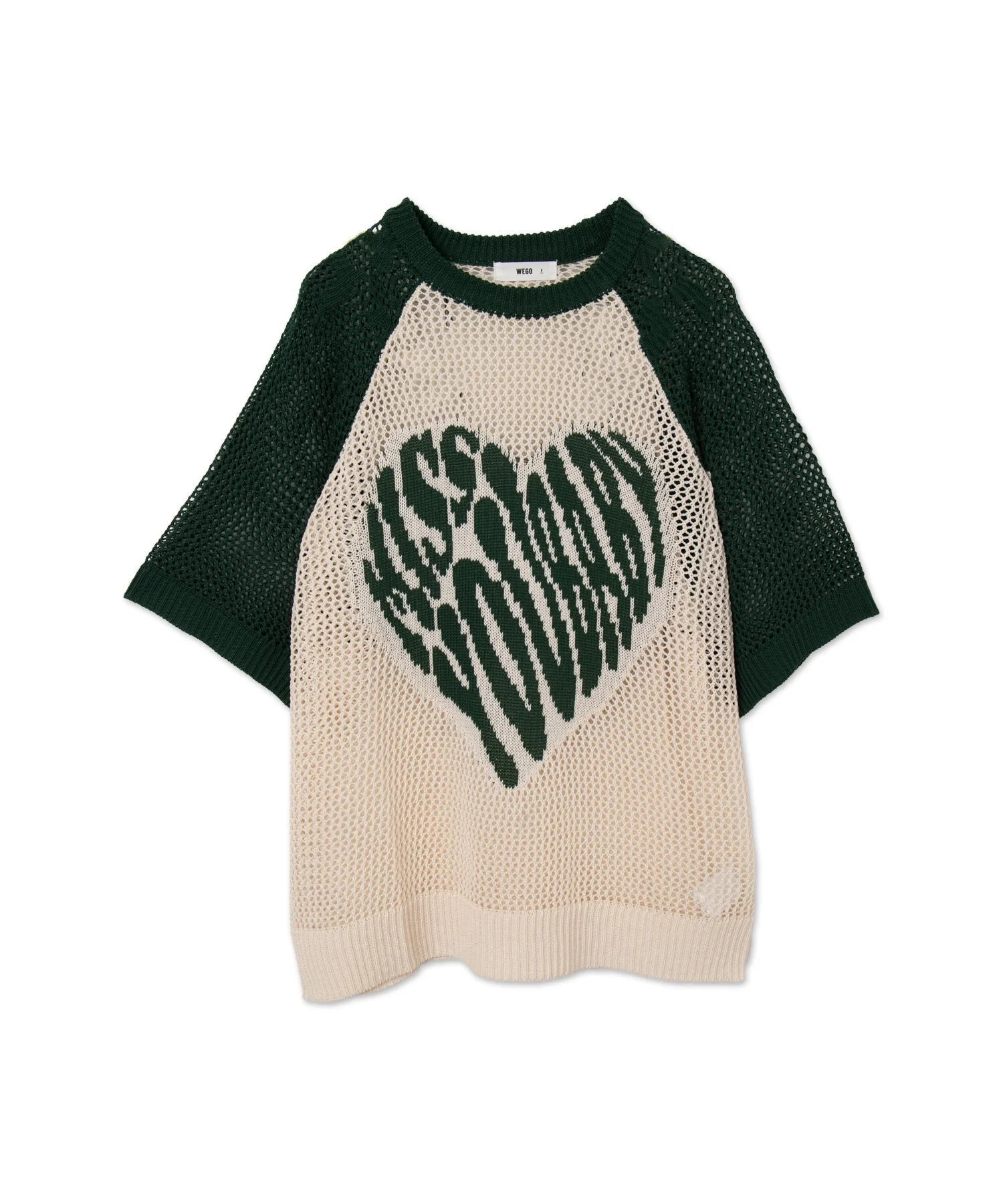 ハートロゴビッグメッシュニットT - Image 15