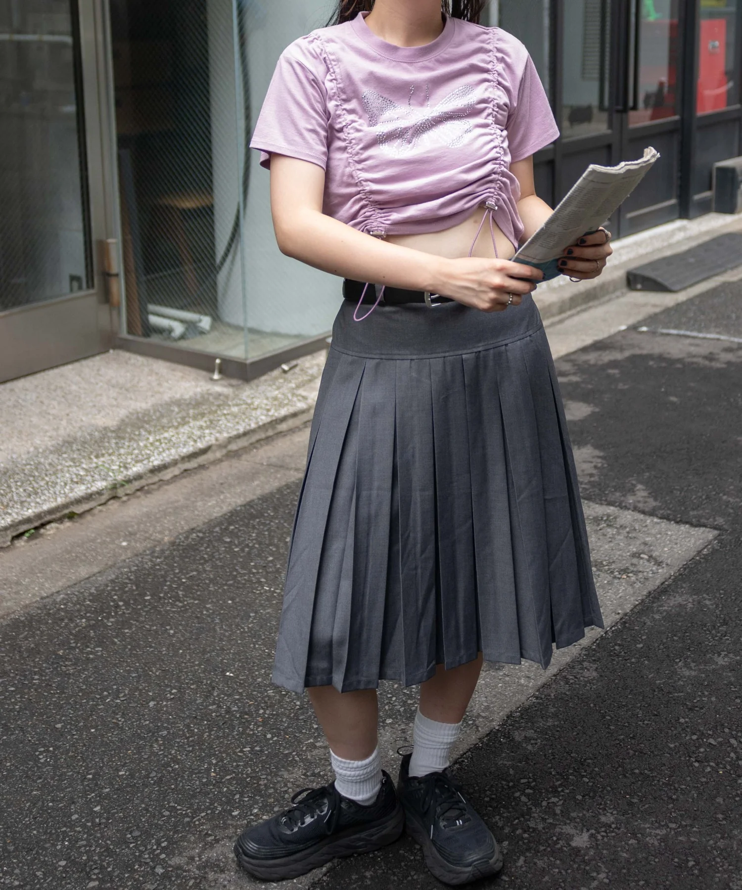 バタフライドロストラインストーンT - Image 6