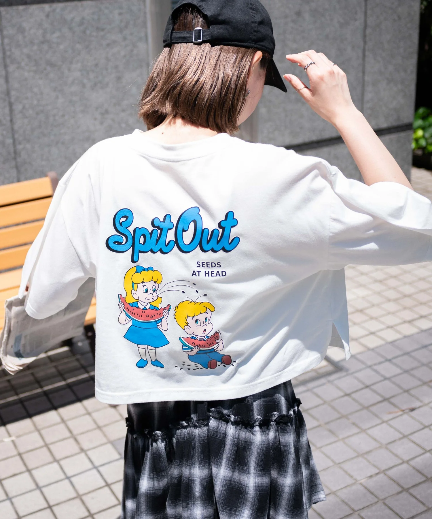 イラストモチーフグラフィックショートT - Image 2
