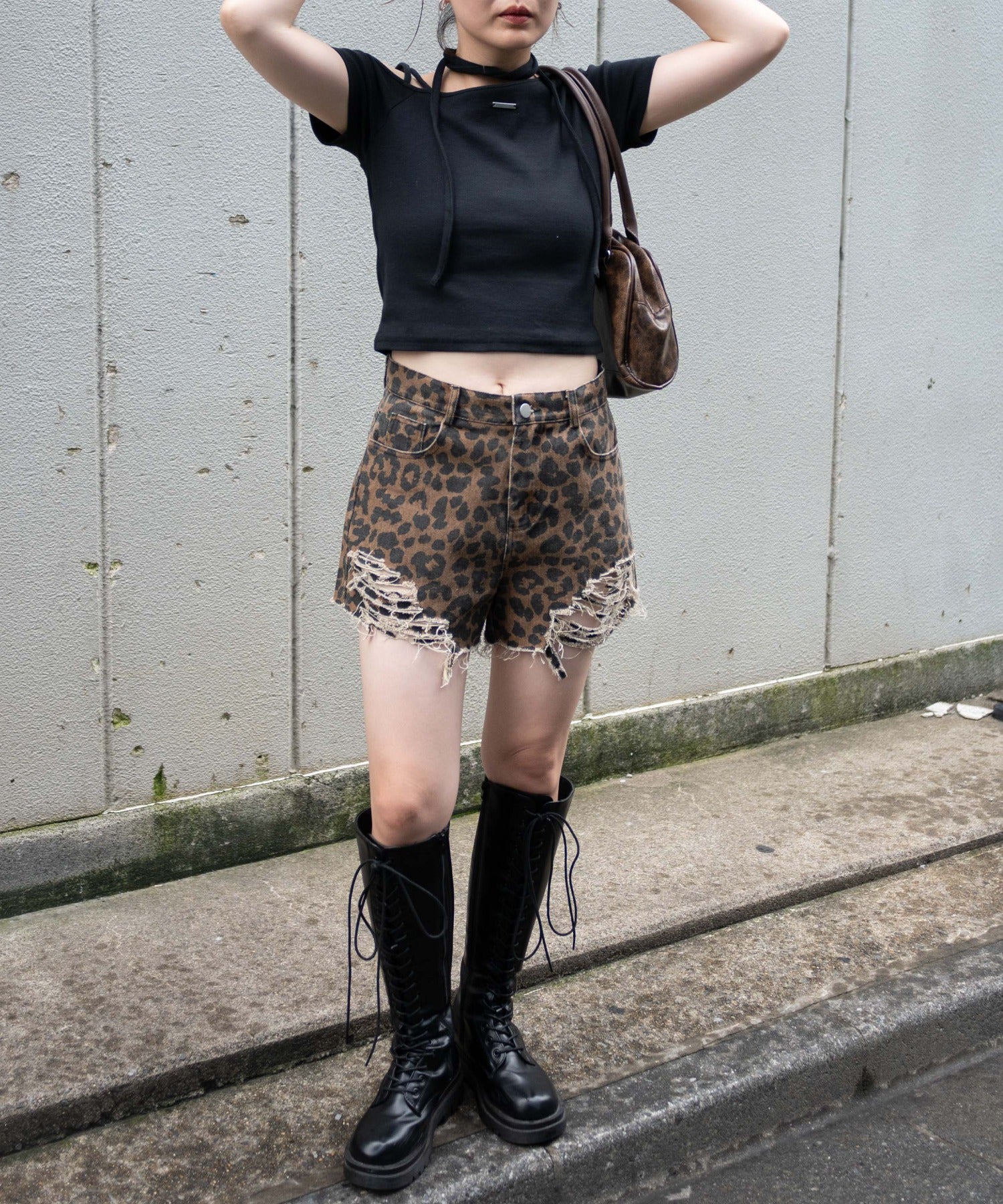 プレートデザインワンショルトップス - Image 12