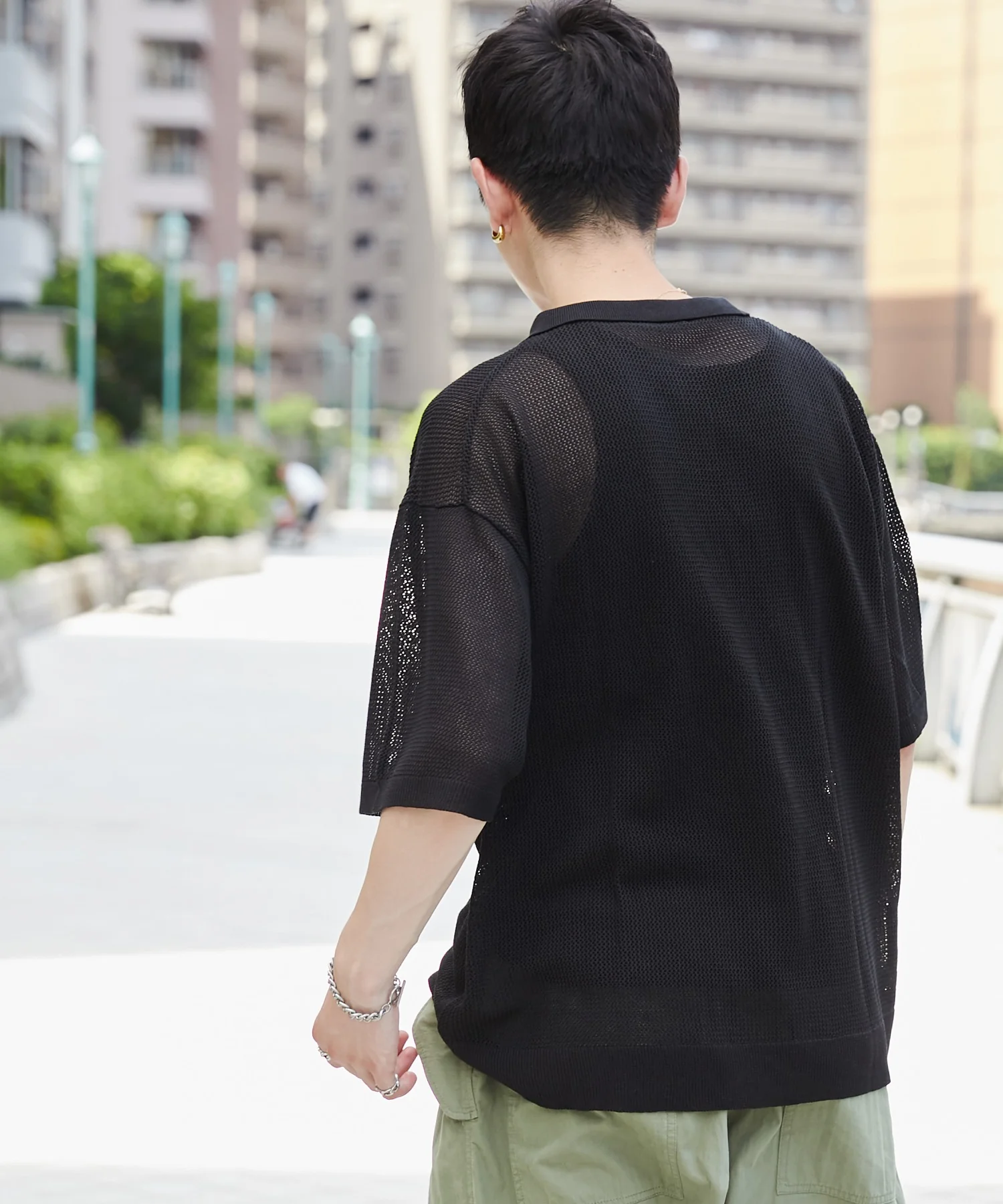 メッシュポロニットプルオーバー（S） - Image 13