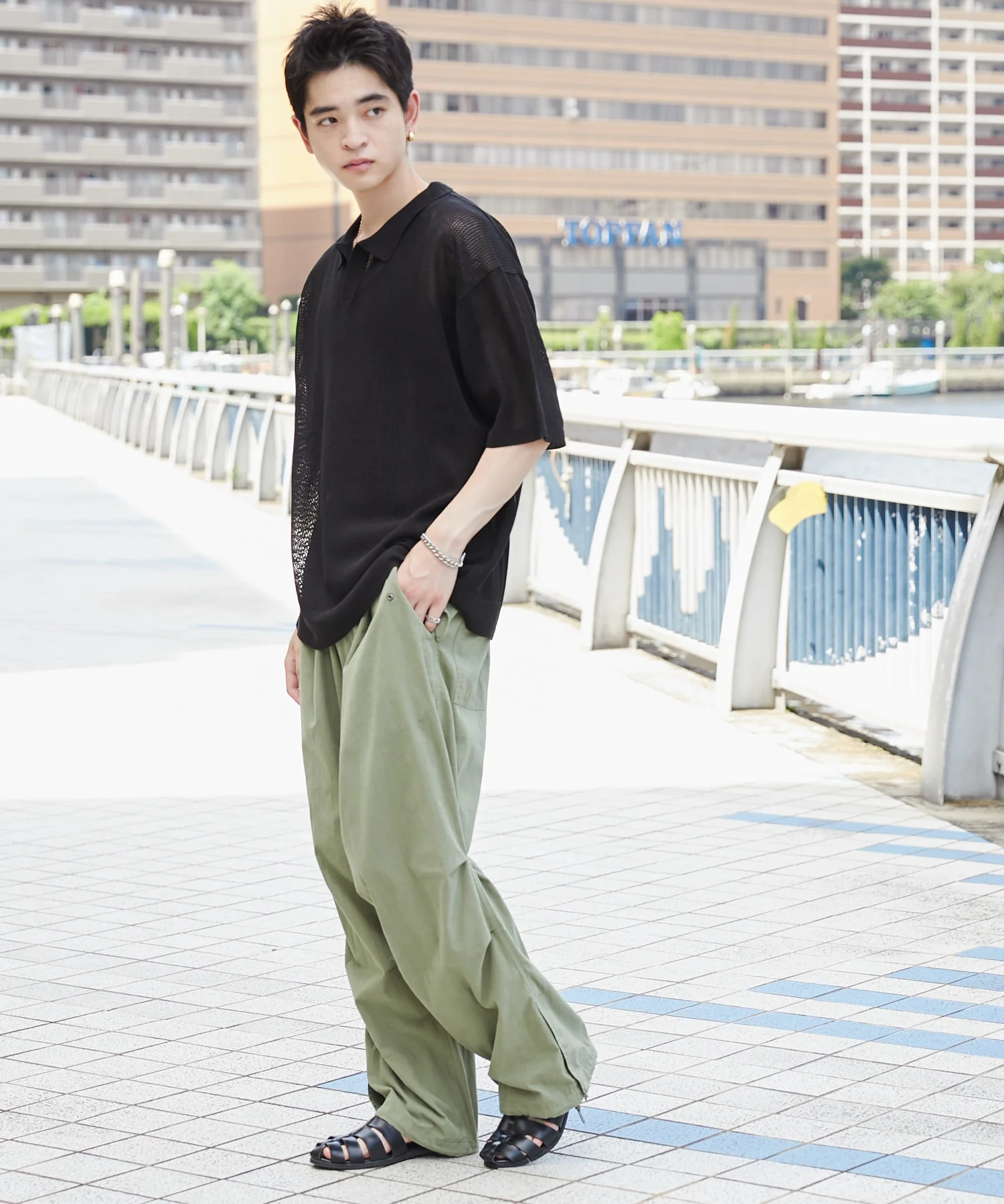 メッシュポロニットプルオーバー（S） - Image 14
