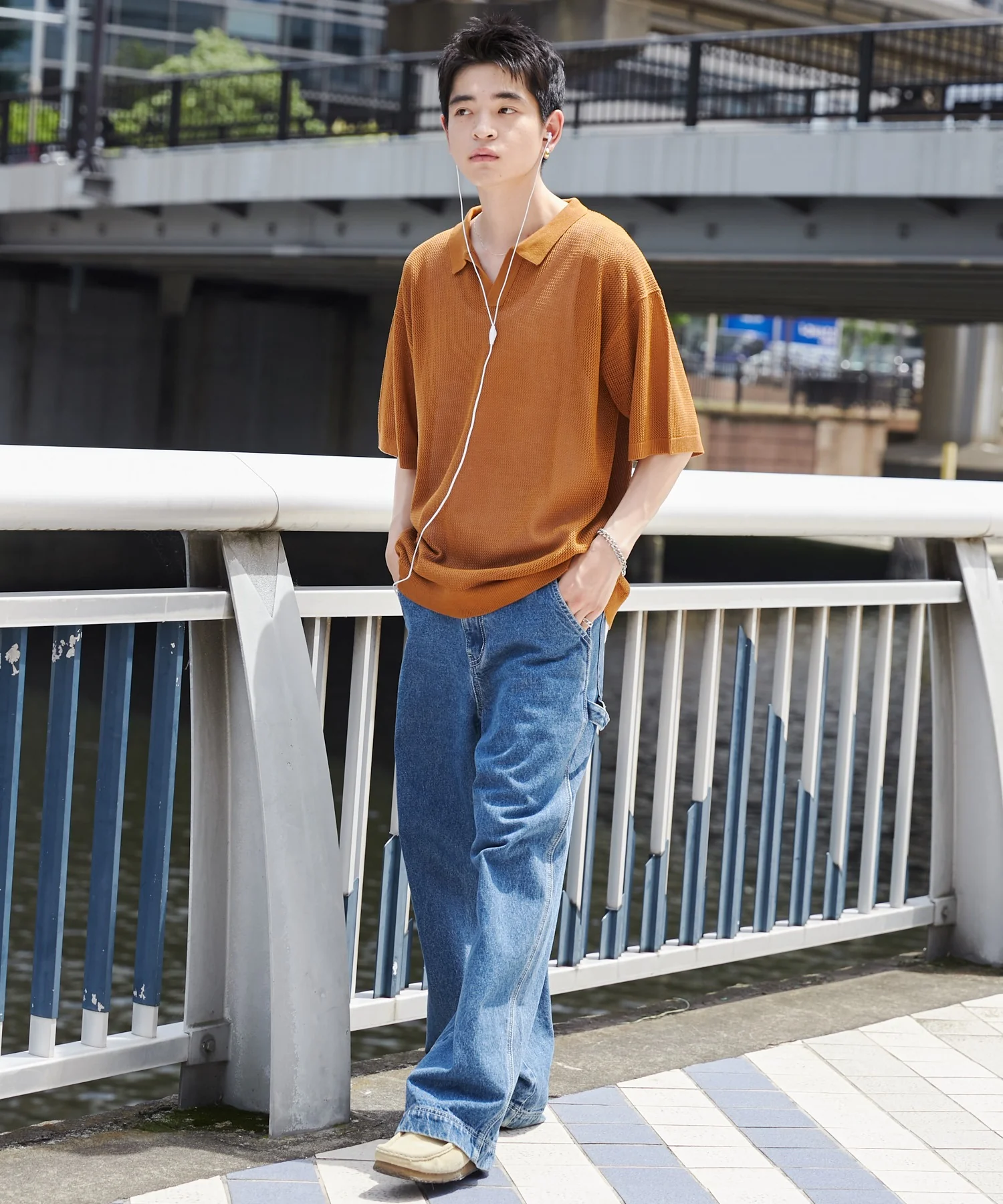 メッシュポロニットプルオーバー（S） - Image 3