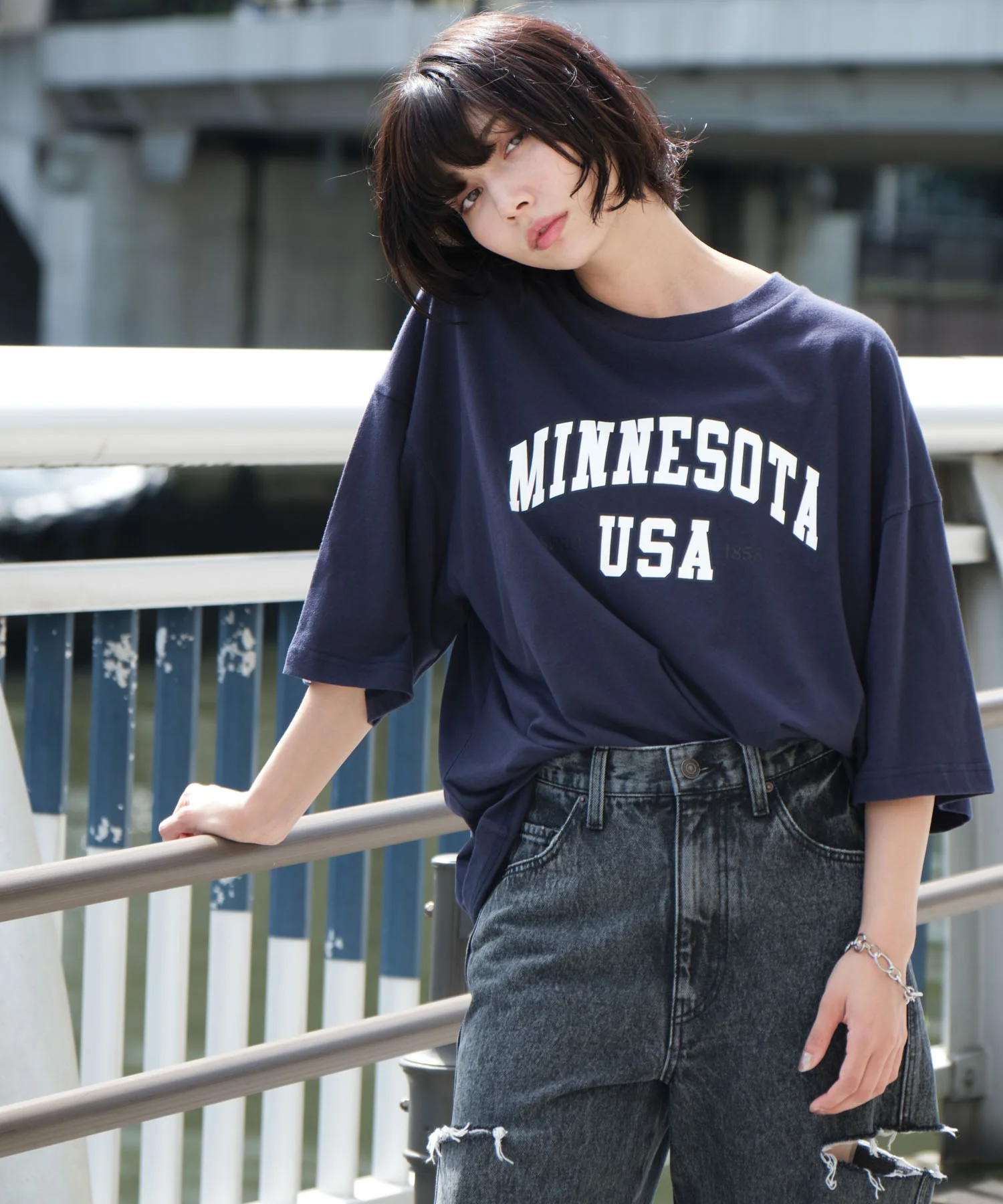 カレッジロゴプリントT（SS） - Image 13