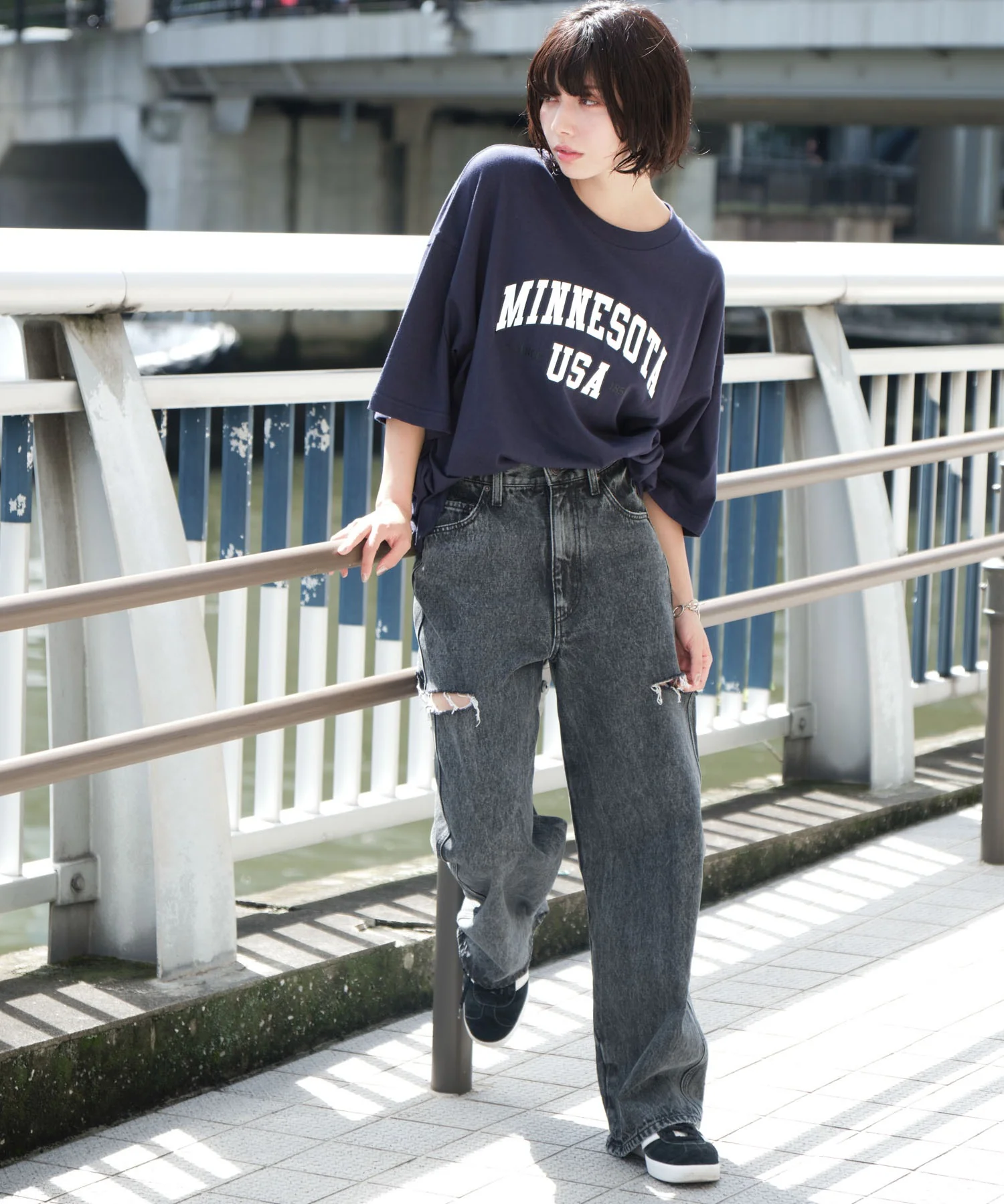 カレッジロゴプリントT（SS） - Image 5