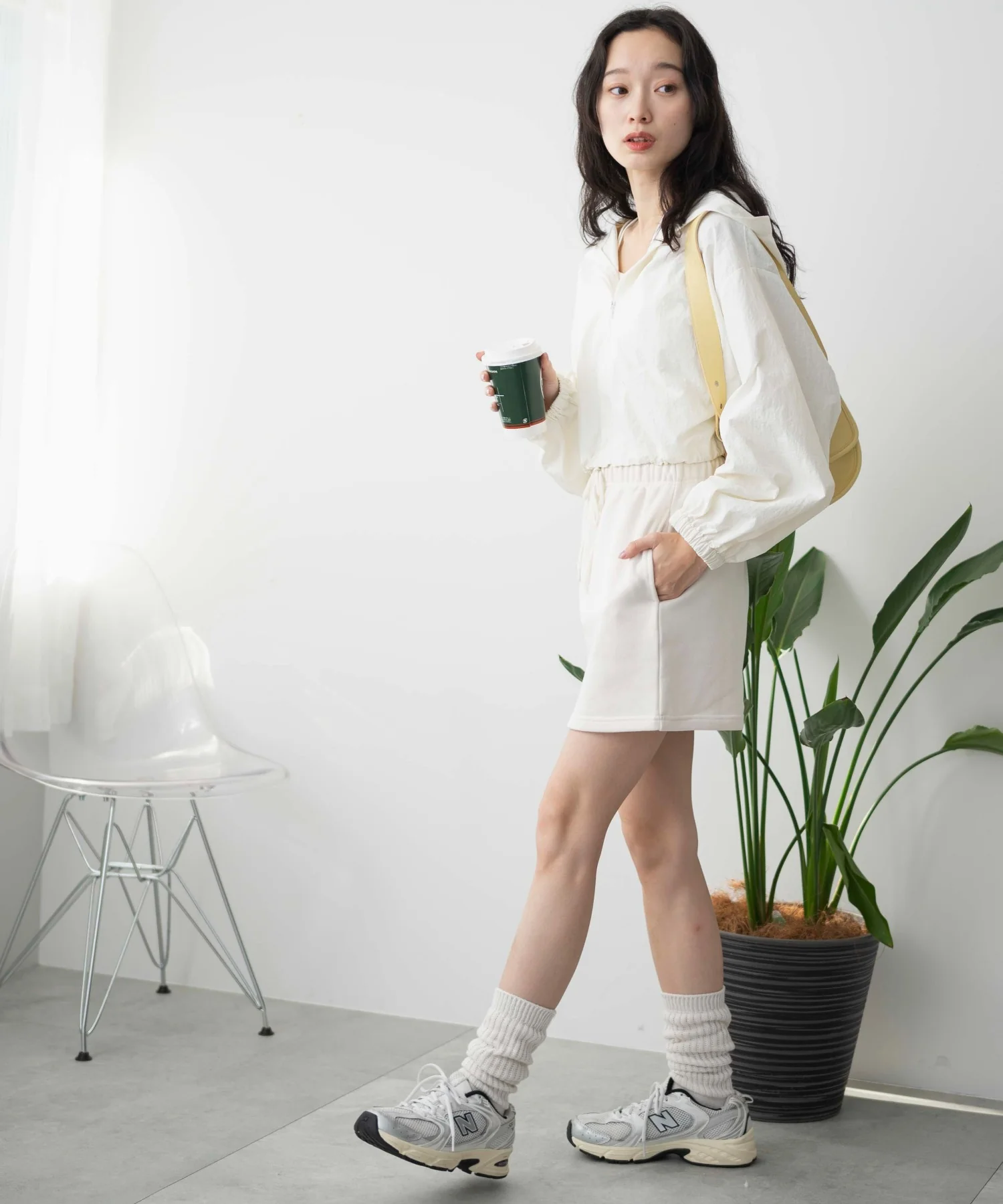 ショートナイロンブルゾン - Image 12