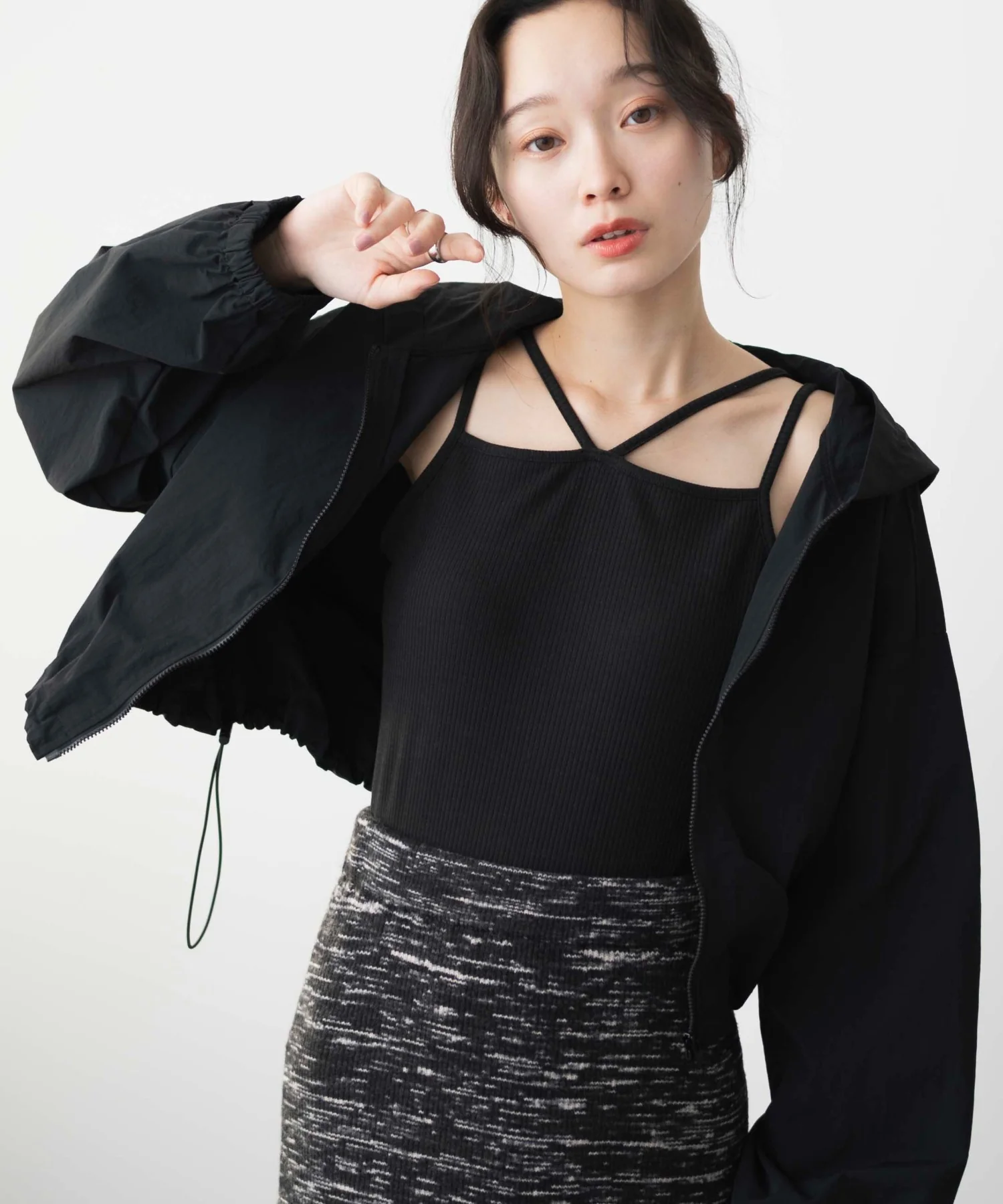 ショートナイロンブルゾン - Image 13