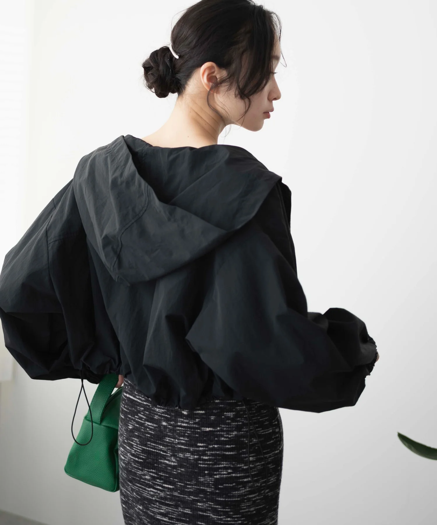 ショートナイロンブルゾン - Image 14