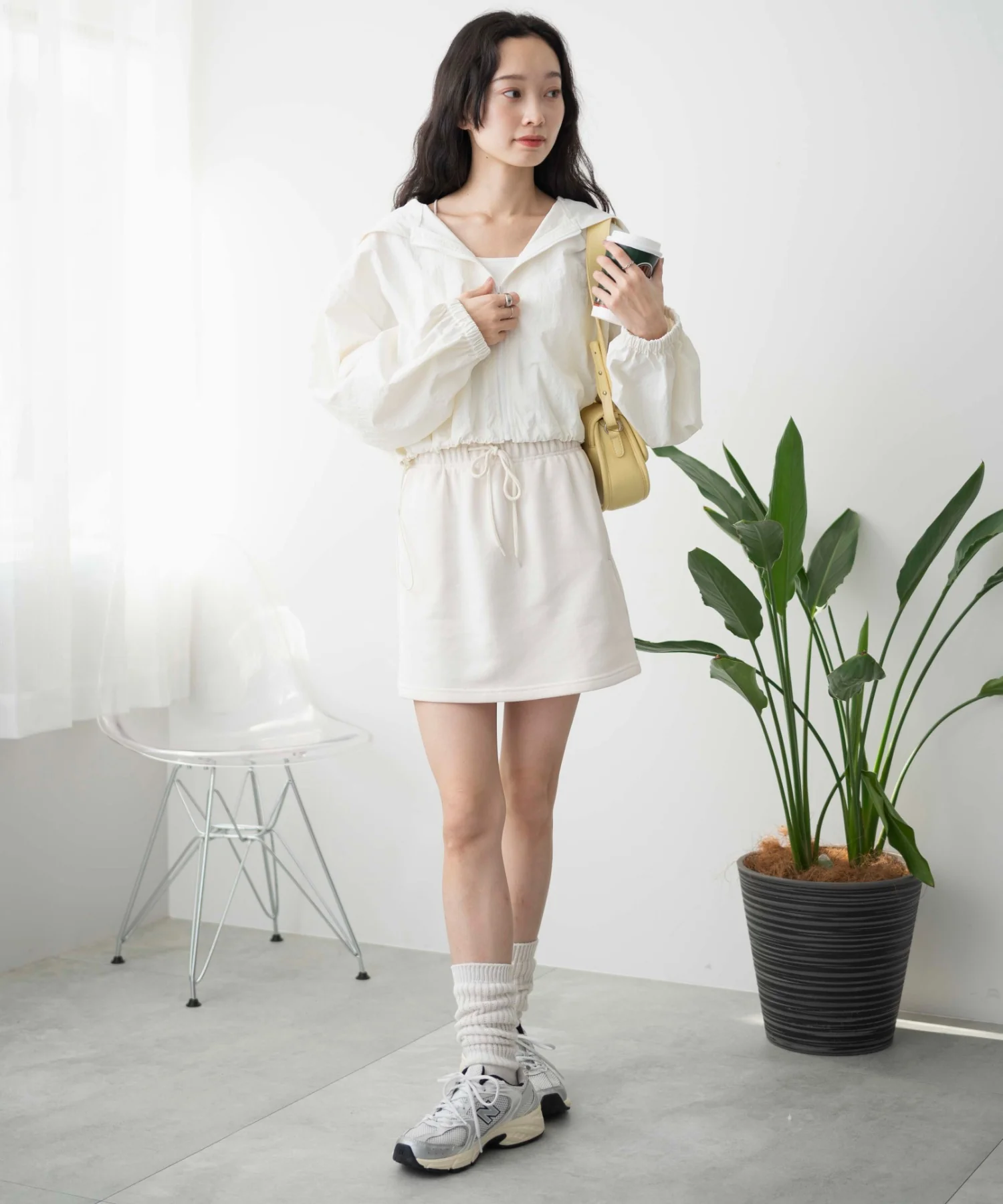 ショートナイロンブルゾン - Image 3