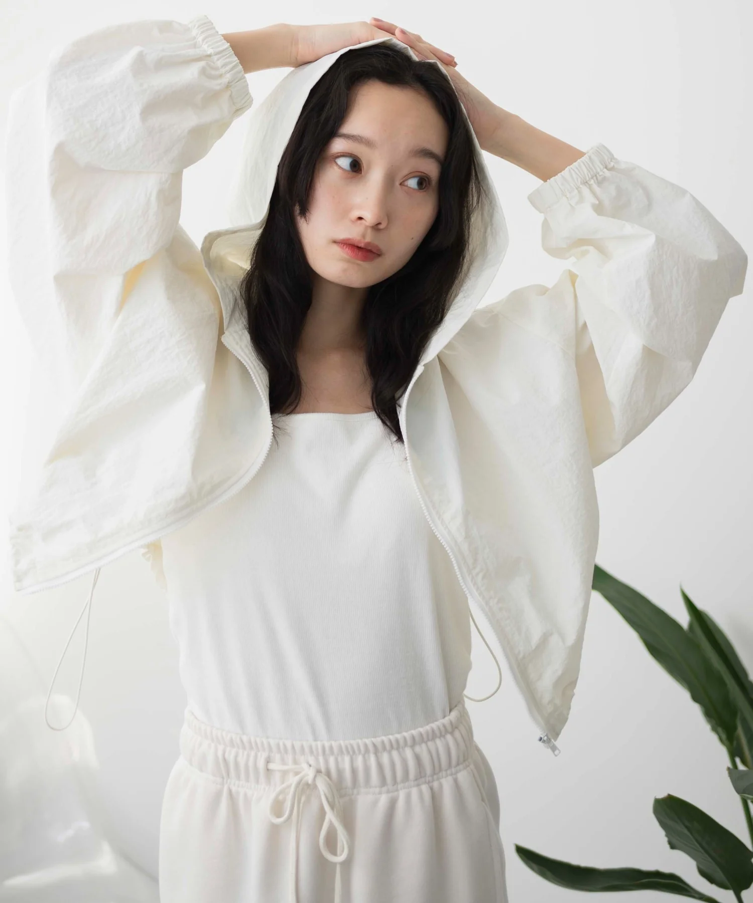 ショートナイロンブルゾン - Image 8